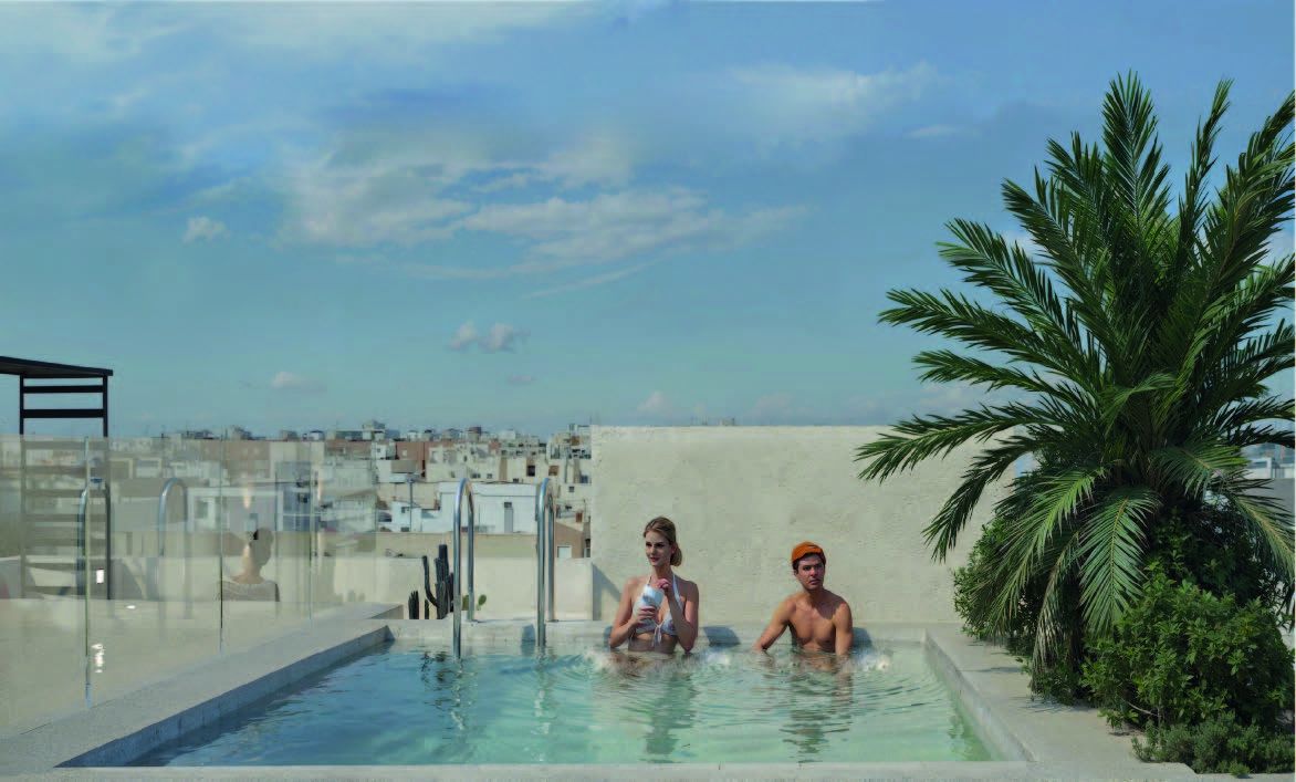 View towards the sea from the development