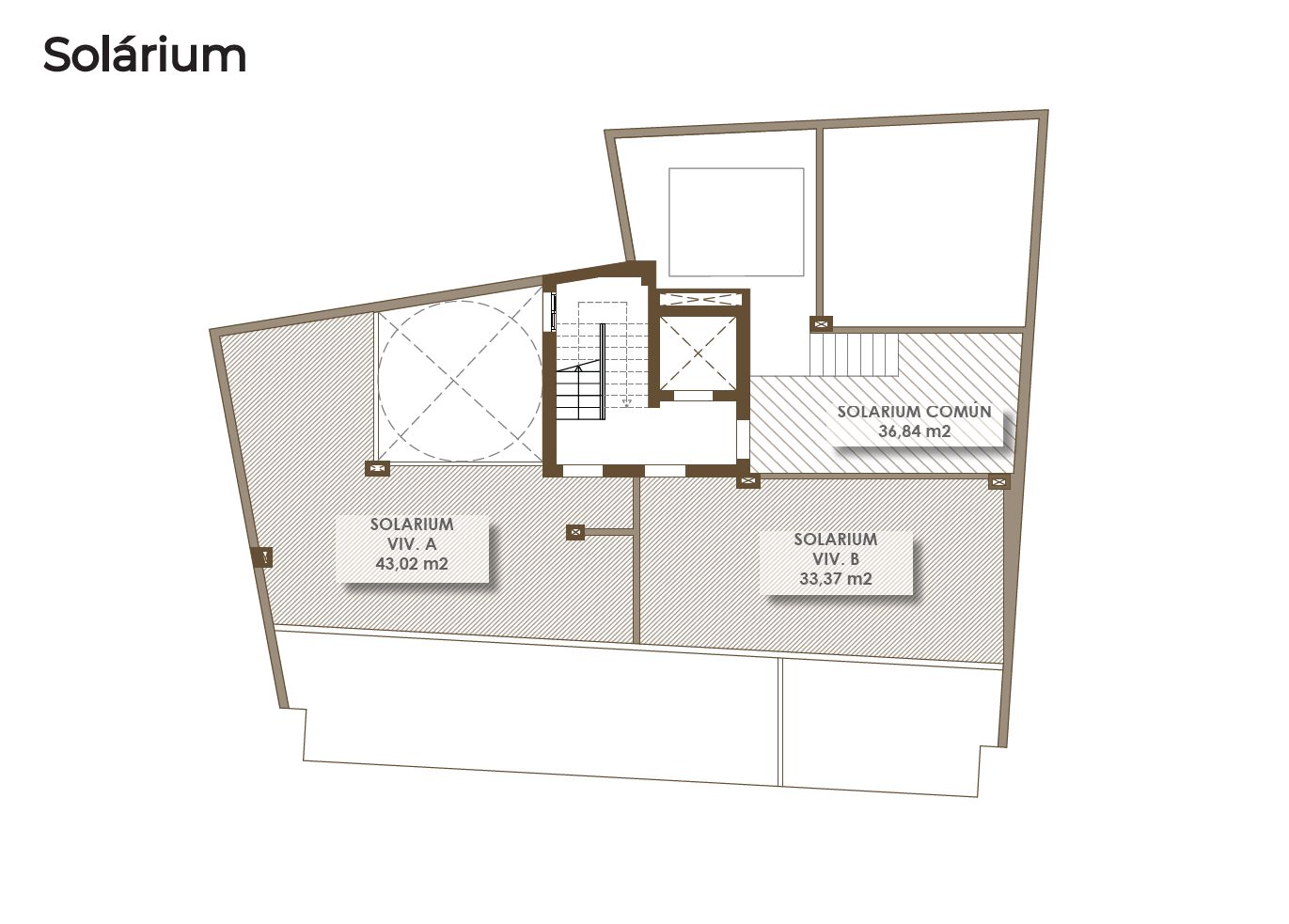 Plano — Penthouse in Paseo maritimo