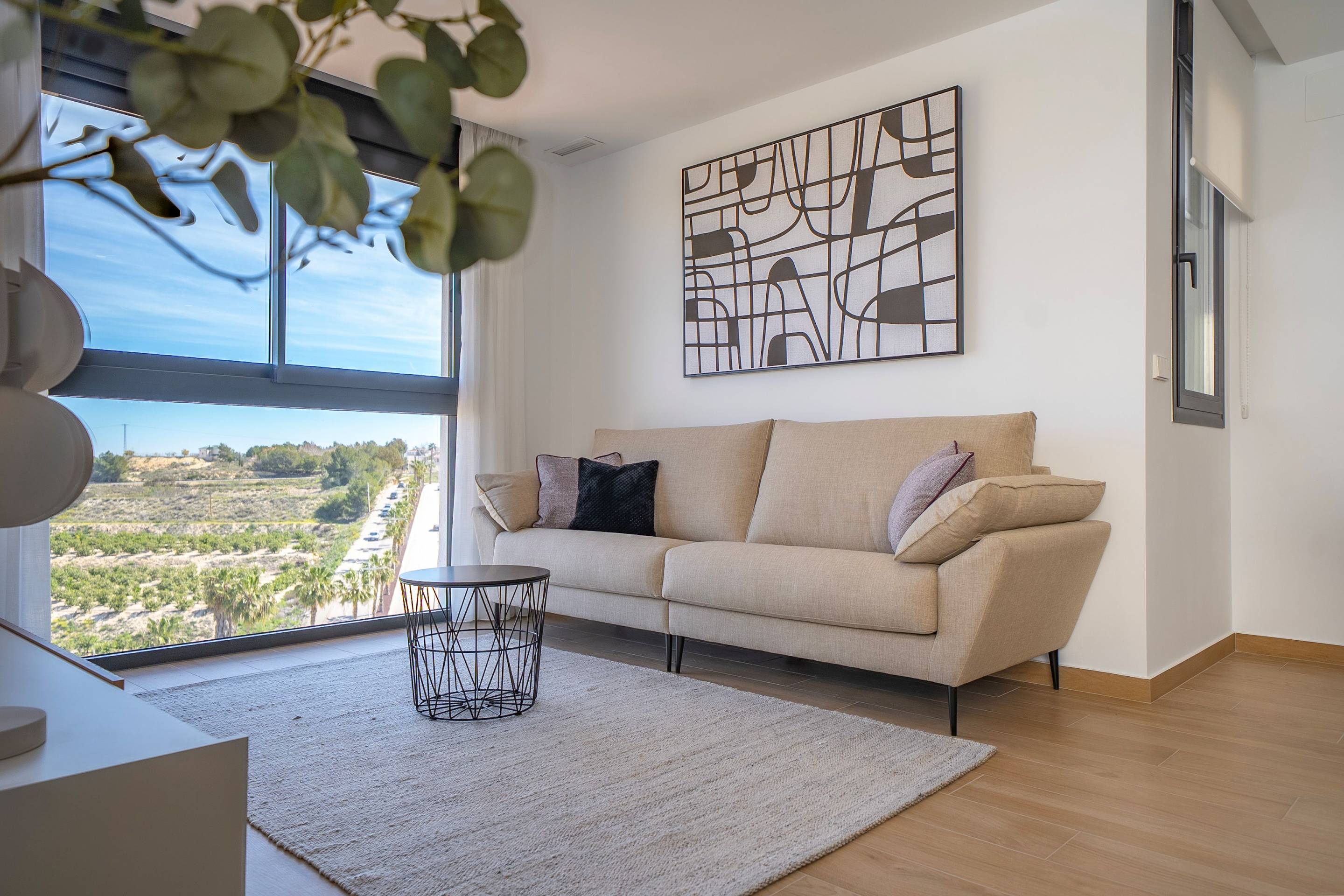 Solarium level of new-build townhouse, Algorfa