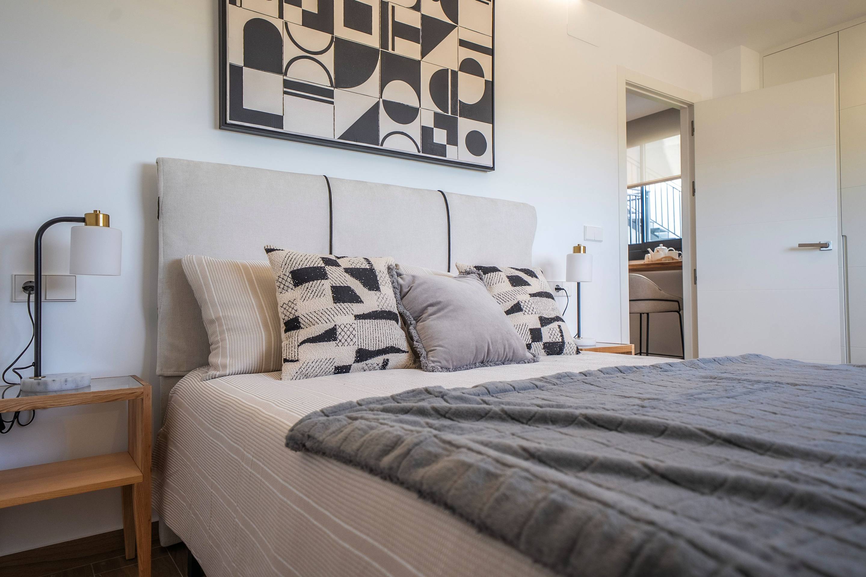 Ground-floor living area in 3-bedroom townhouse, Algorfa