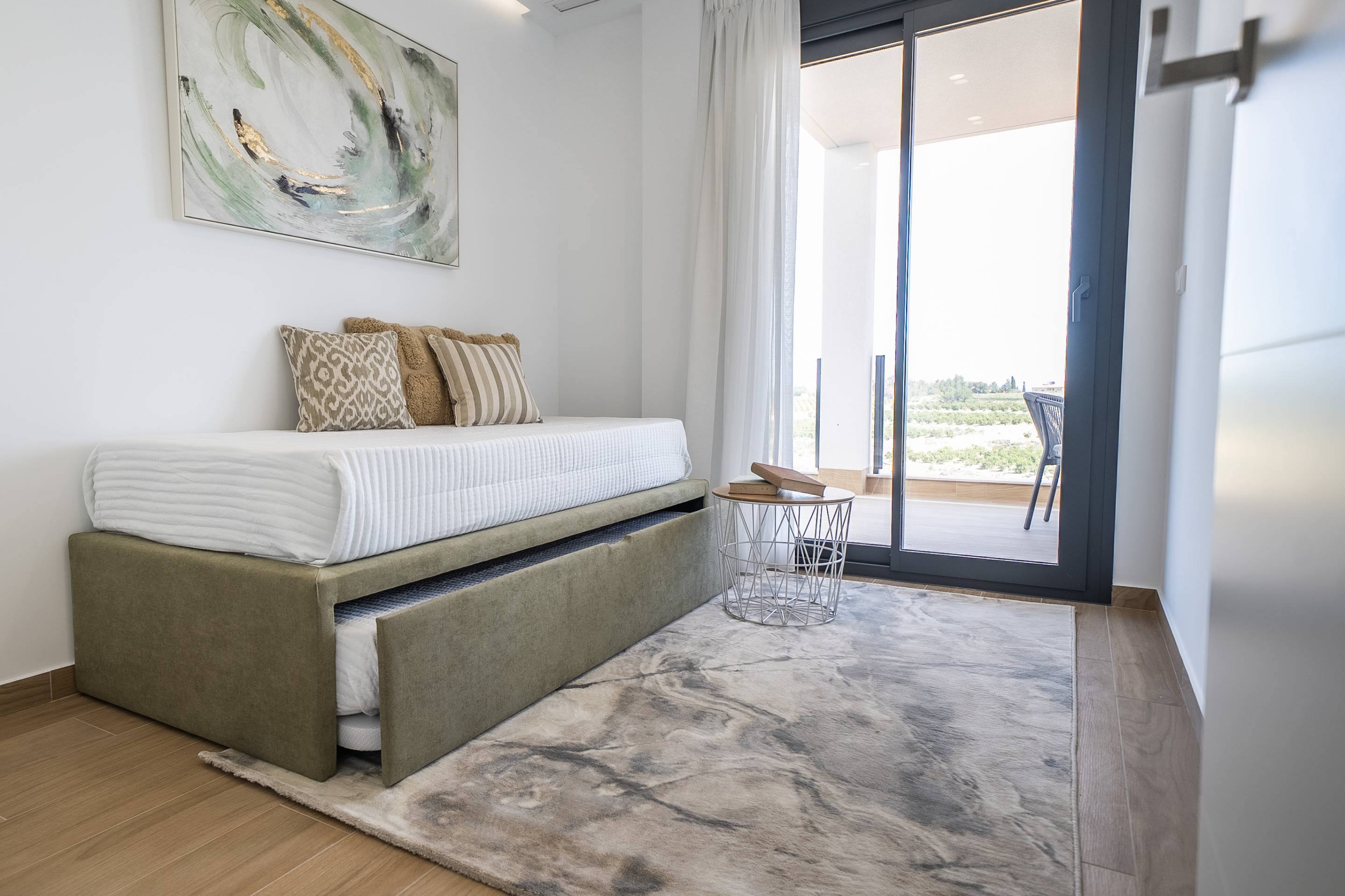 Master bedroom in 3-bedroom new-build villa, Algorfa