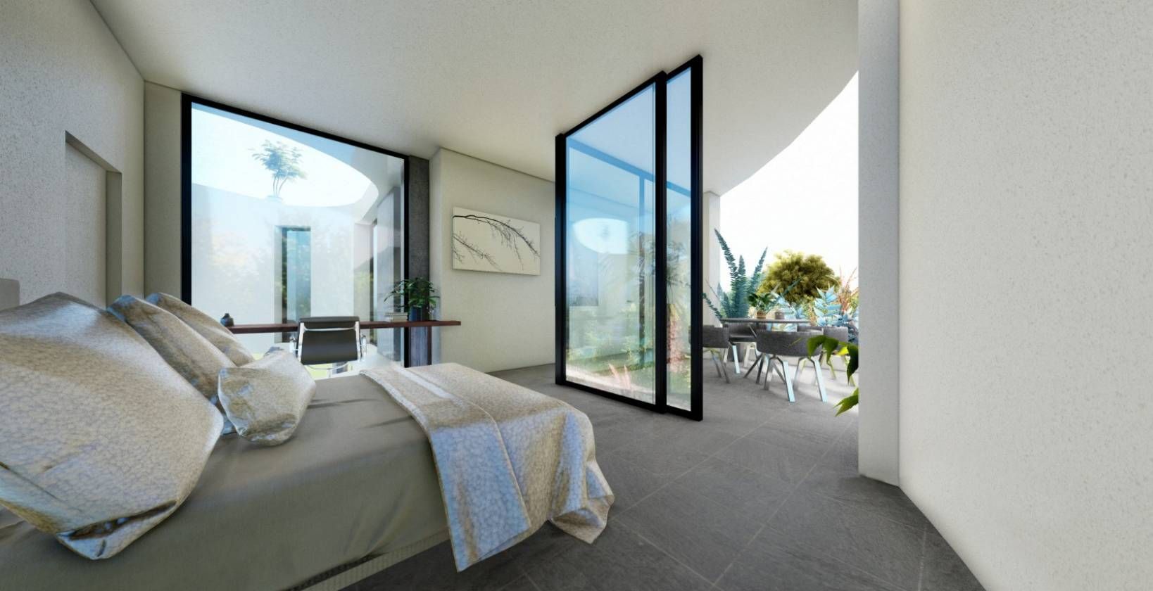 Second bathroom in new-build villa, Campoamor, Orihuela Costa