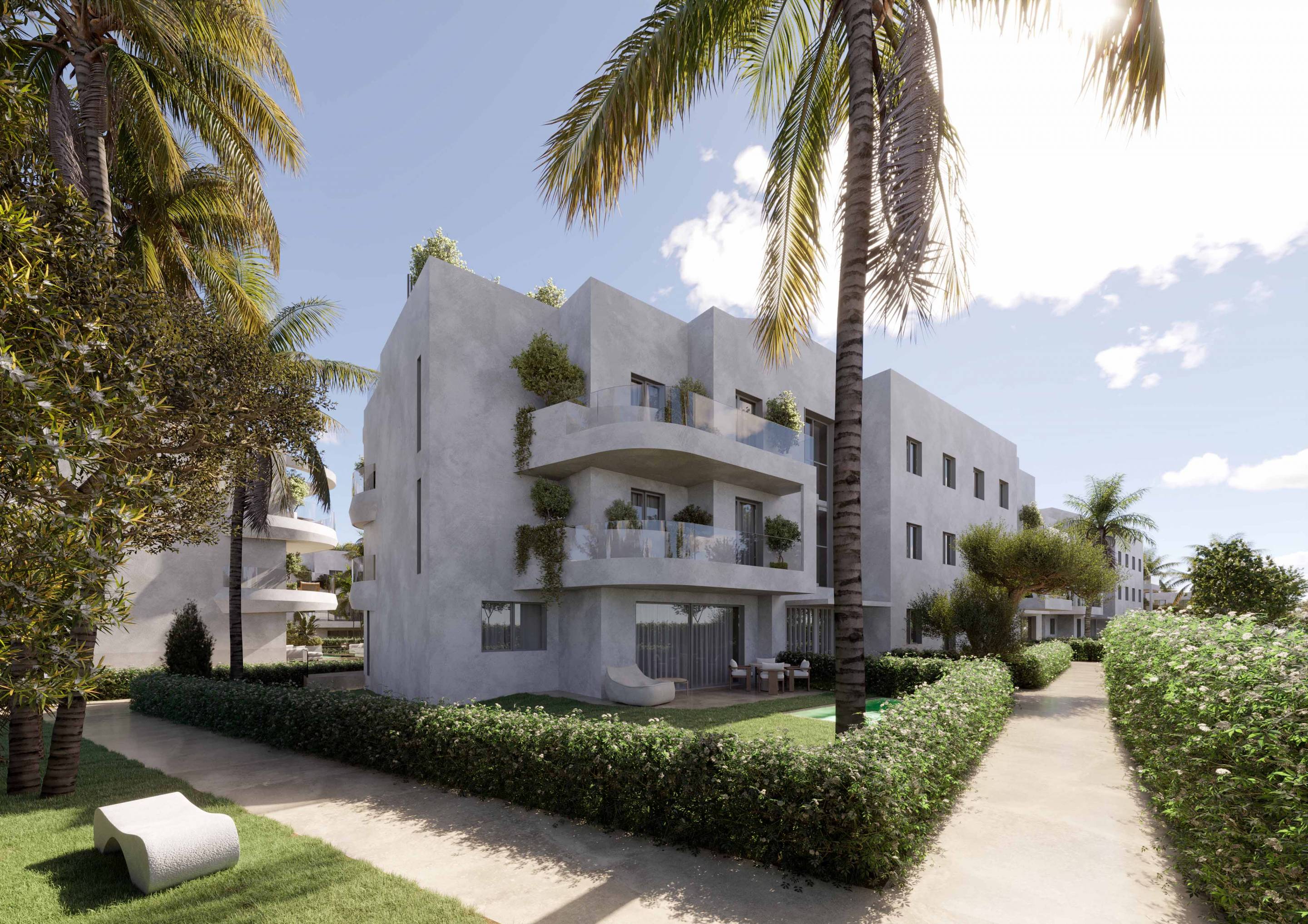 Lounge area and window aspect, 1-bedroom apartment, Arroyo Enmedio