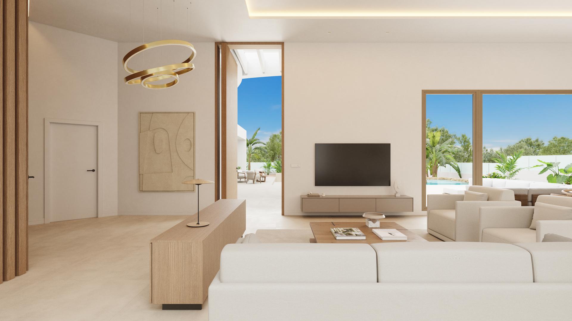 Fourth bedroom in new-build villa, Algorfa