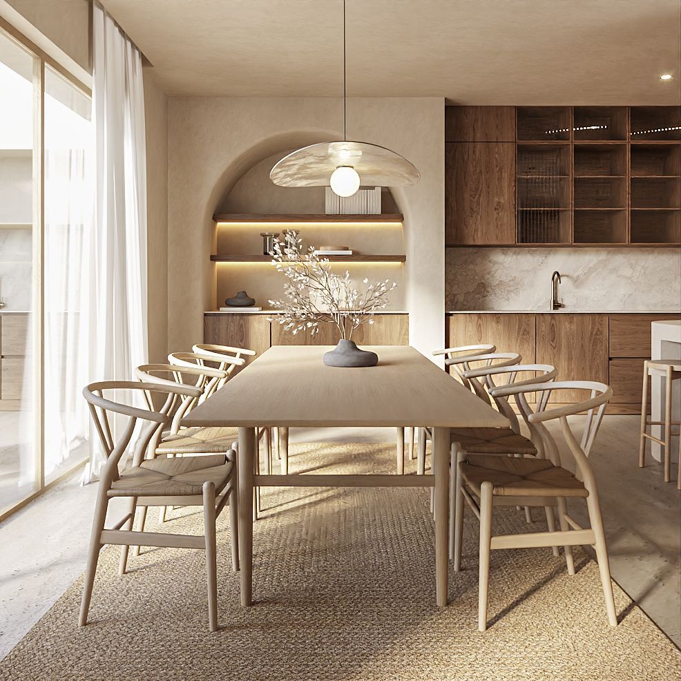 Interior ceiling and structural detail, new-build villa in Altea Hills