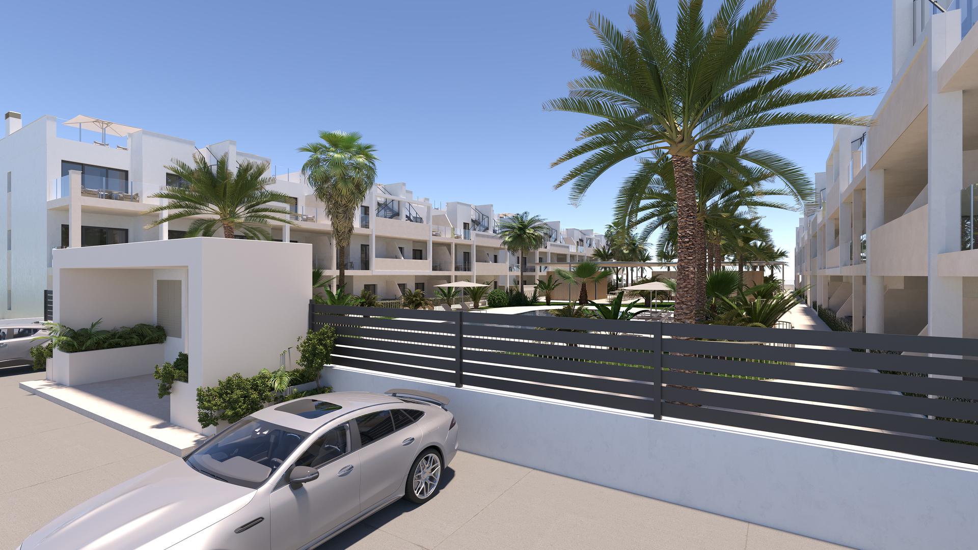 Street view of the apartment in San Cayetano, Torre - Pacheco