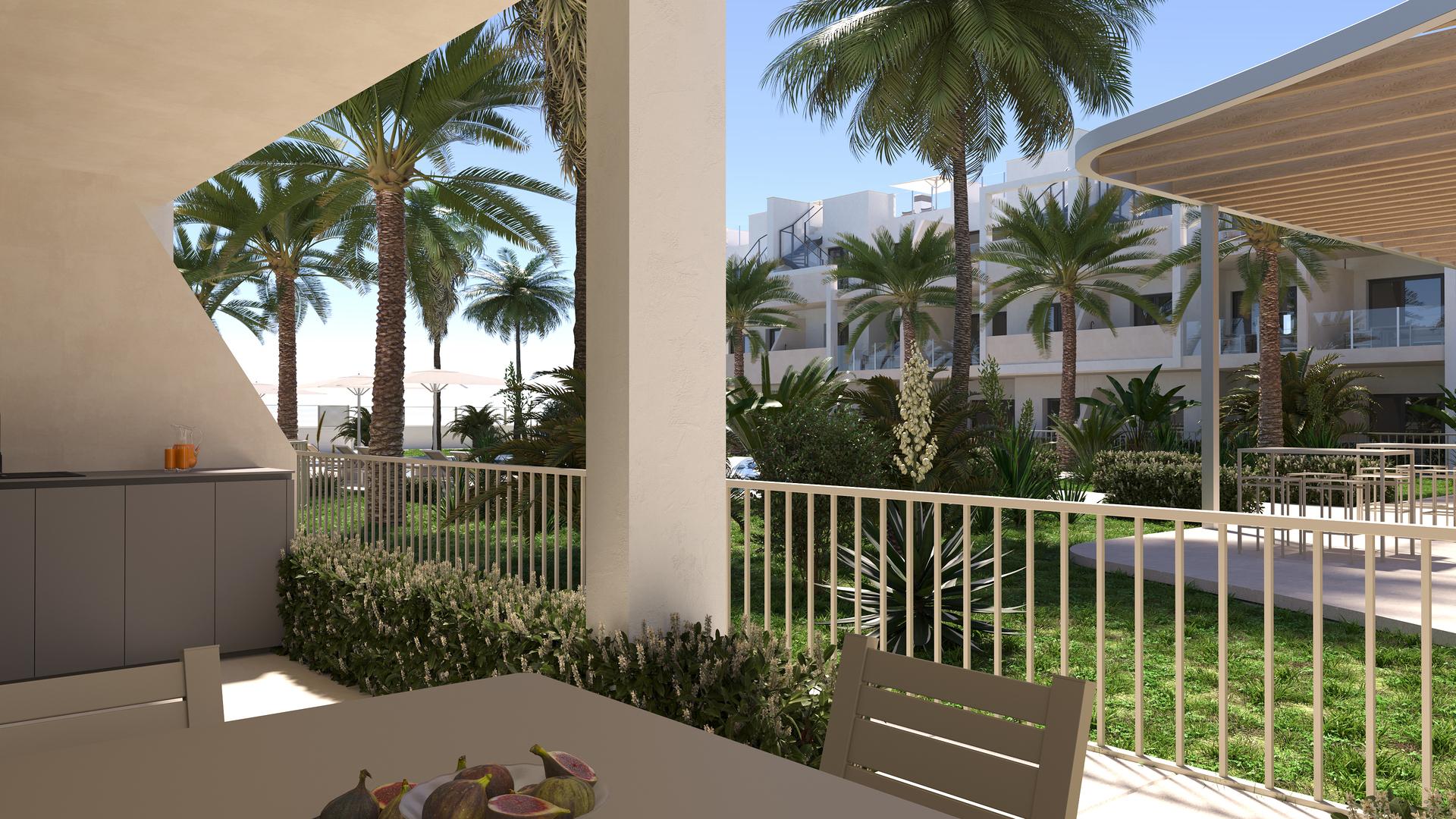 Parking area of the apartment in San Cayetano, Torre - Pacheco (view 37)