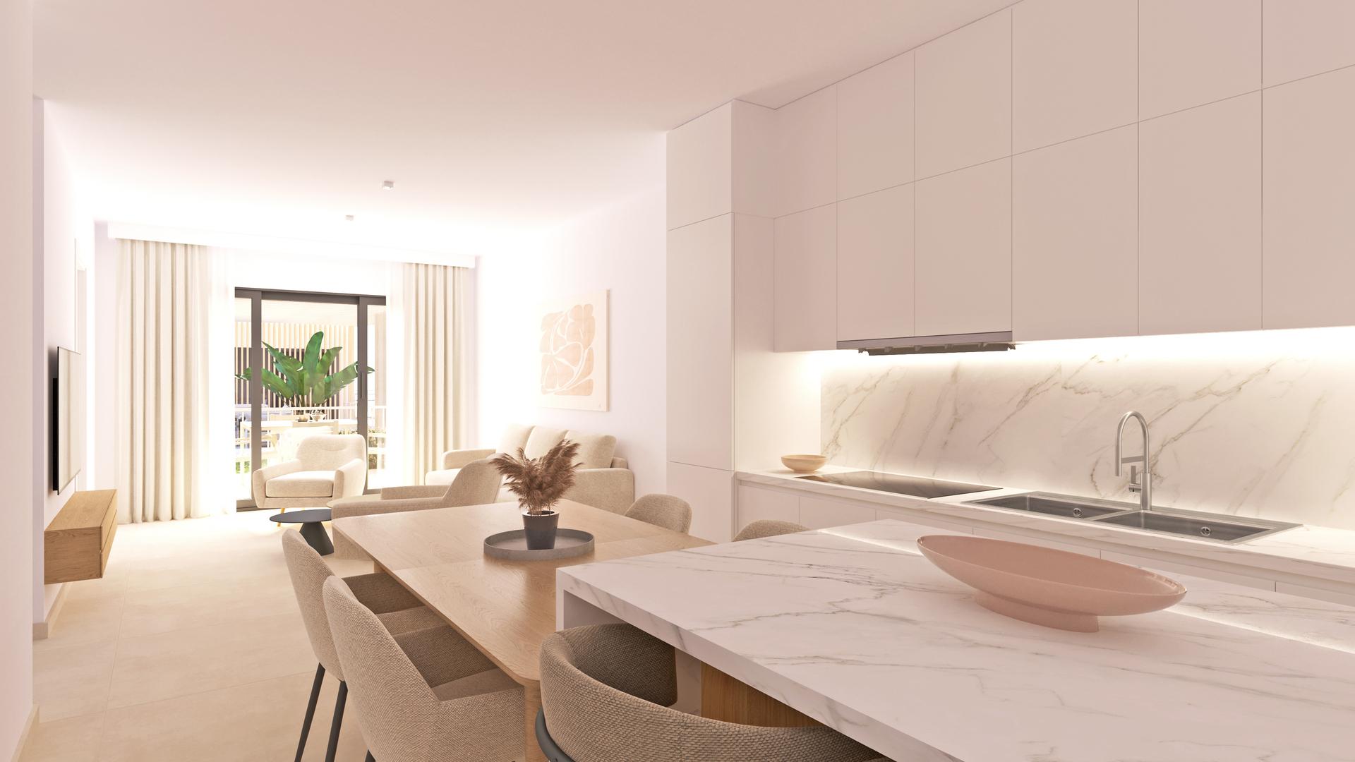 Utility room of the apartment in San Cayetano, Torre - Pacheco