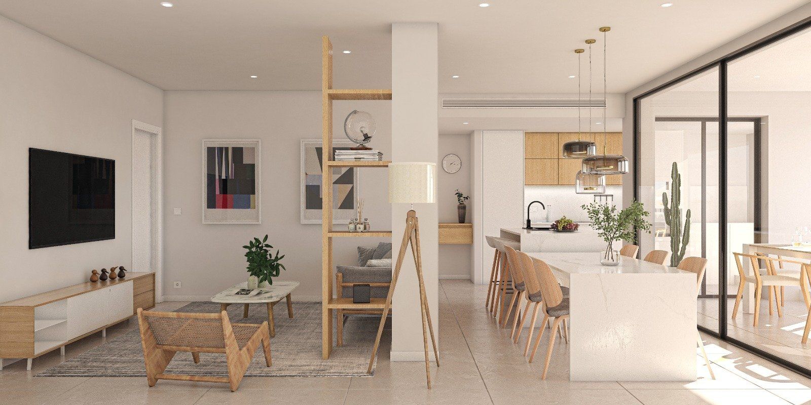 Second view of the apartment interior, Lo Pagán