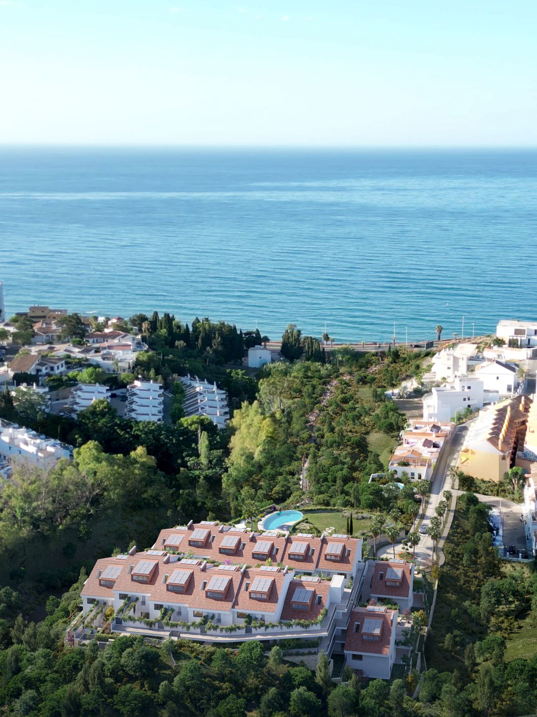 Development location map, La Perla, Benalmádena Costa