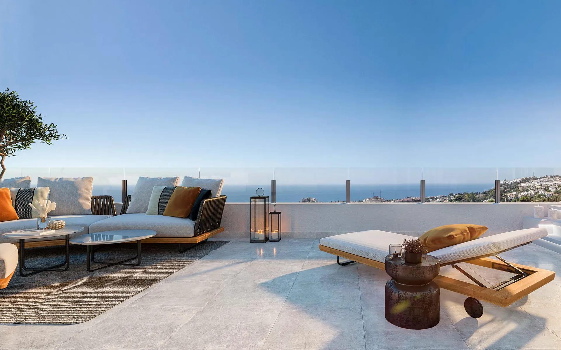 Underground parking space included with penthouse, Montealto, Benalmádena