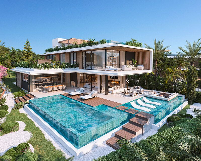 Secondary bedroom in 5-bedroom villa, Cascada de Camoján, Marbella