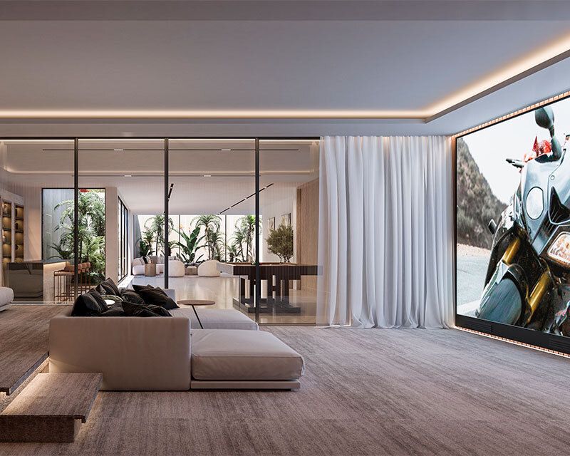 Floor plan of 5-bedroom new-build villa in Cascada de Camoján, Marbella - first floor layout