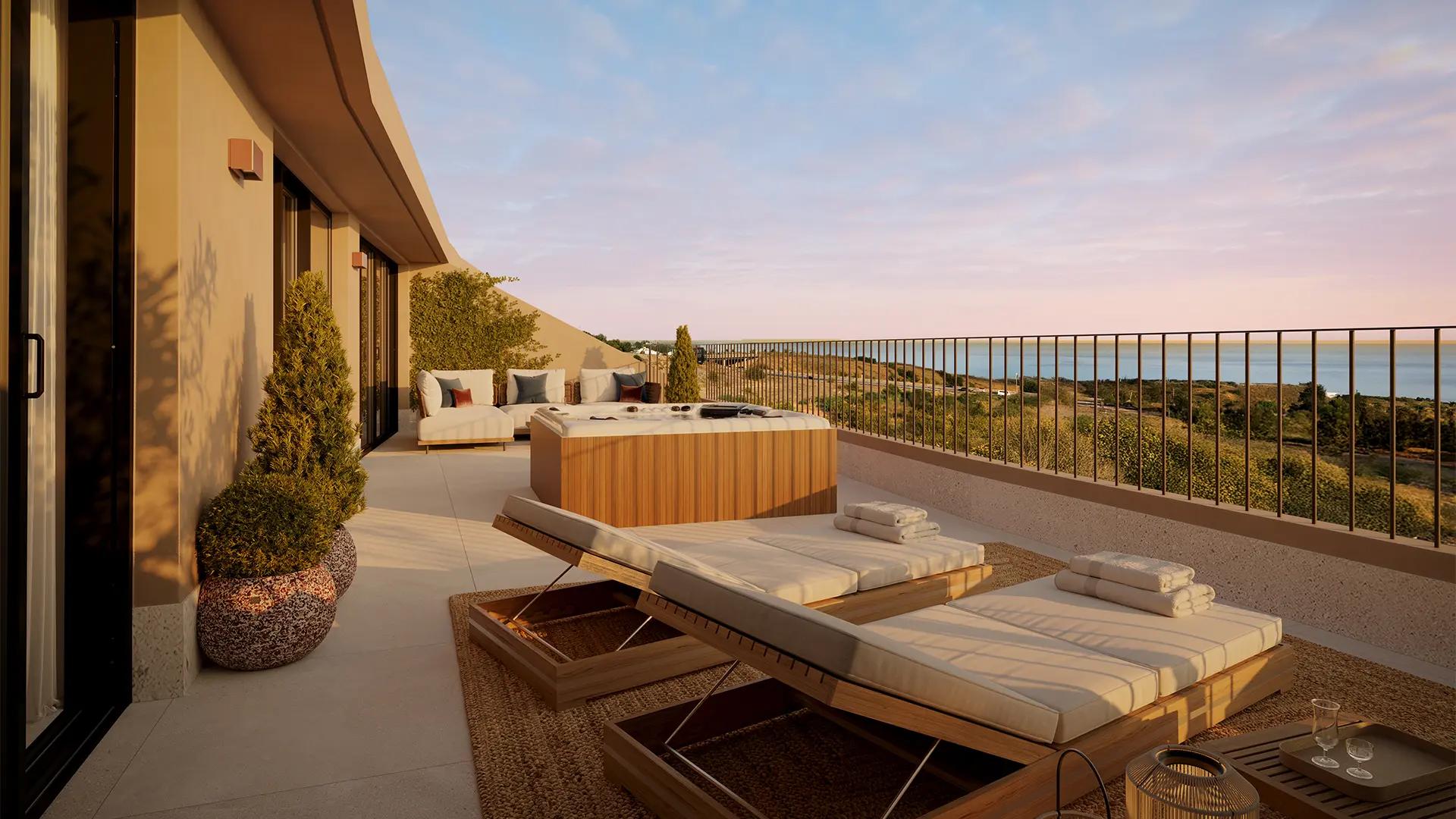 Penthouse for sale in El Higuerón, Fuengirola - top-floor exterior view of the building