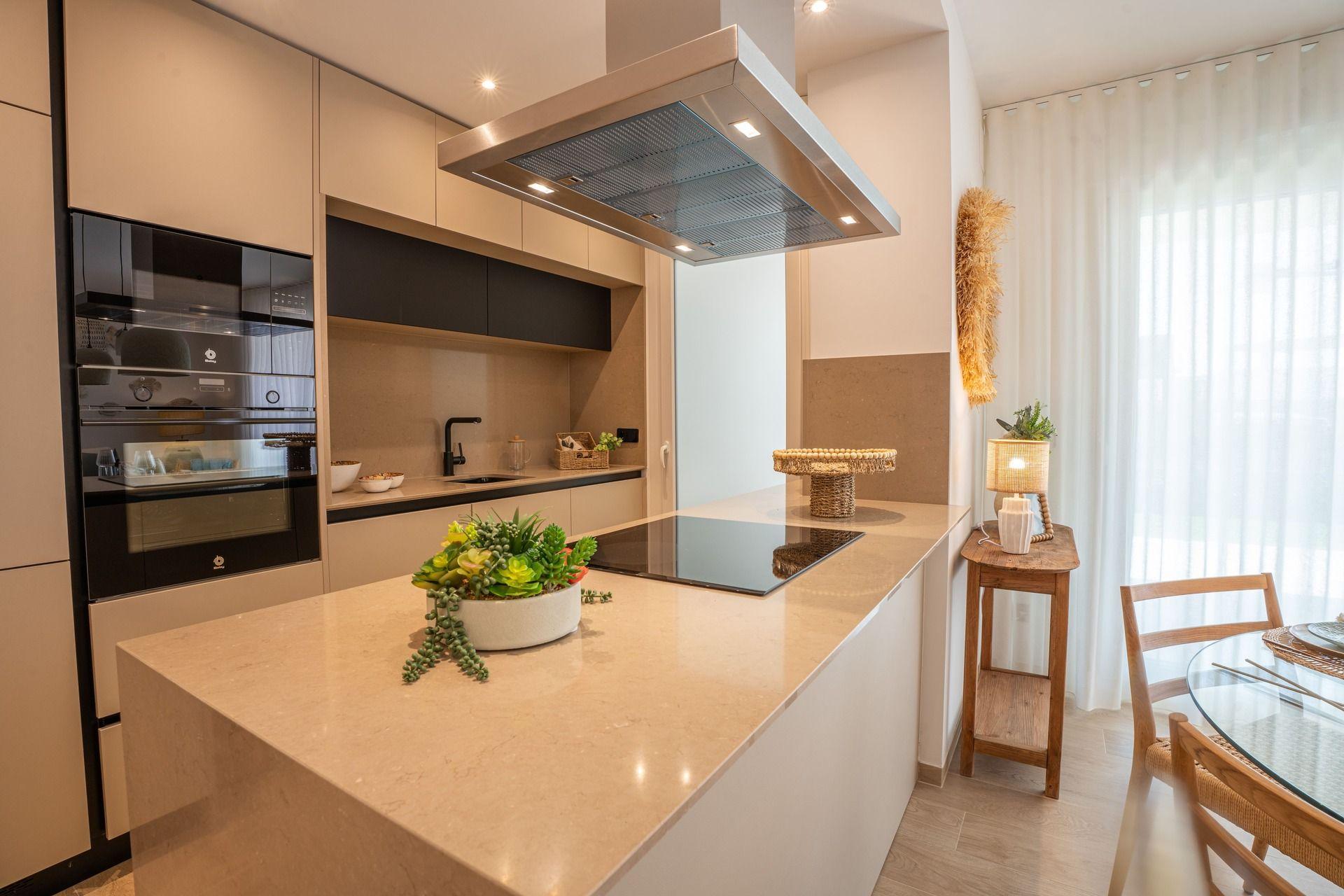 Interior hallway, 2-bedroom new-build apartment, Algorfa
