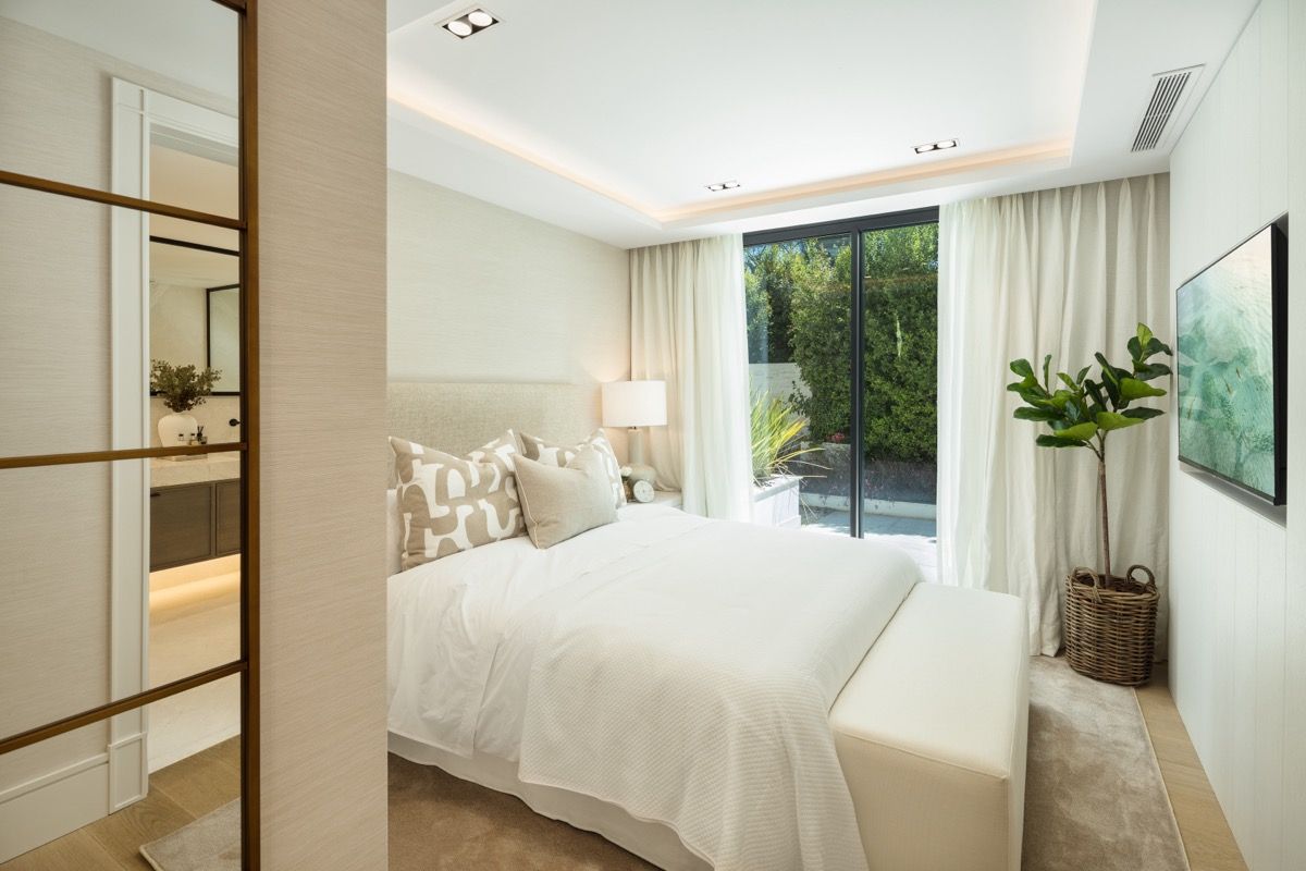 Gym or wellness room in new-build villa, Puerto Banús, Marbella