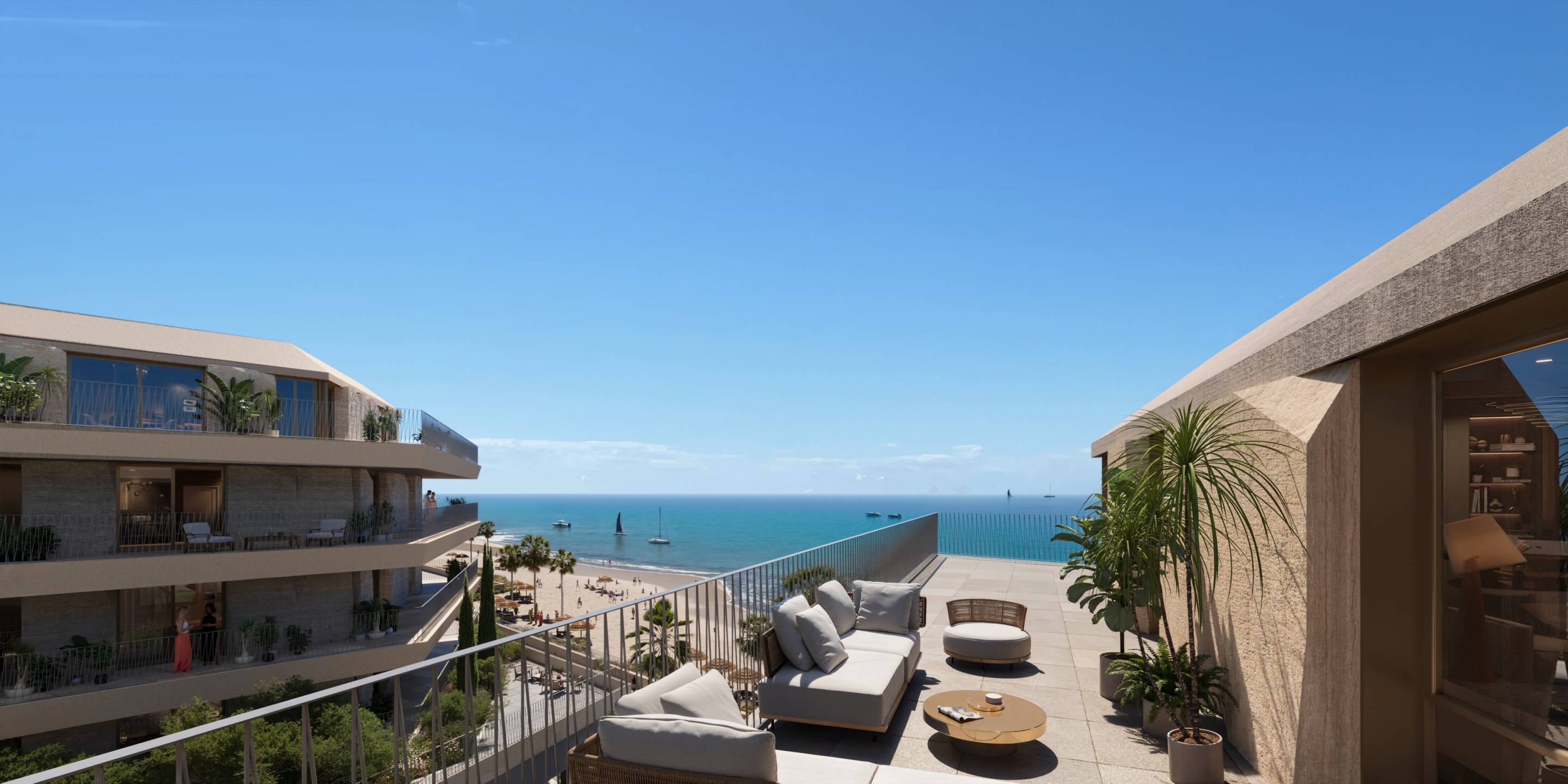 Third bedroom in 3-bedroom penthouse, Puerto de la Duquesa, Manilva