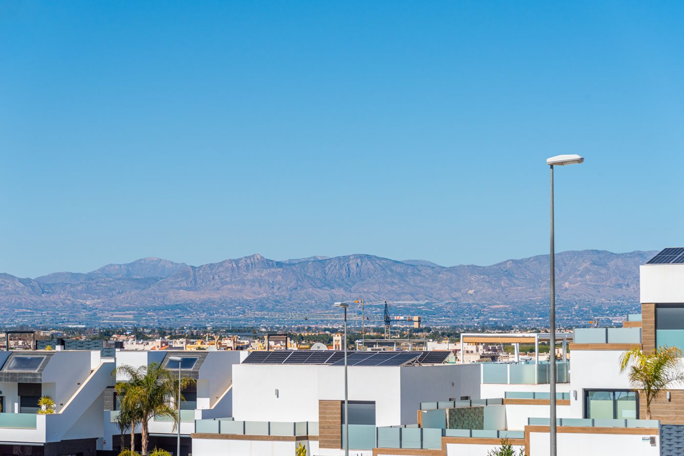 Living area in 4-bedroom apartment, Pueblo 4