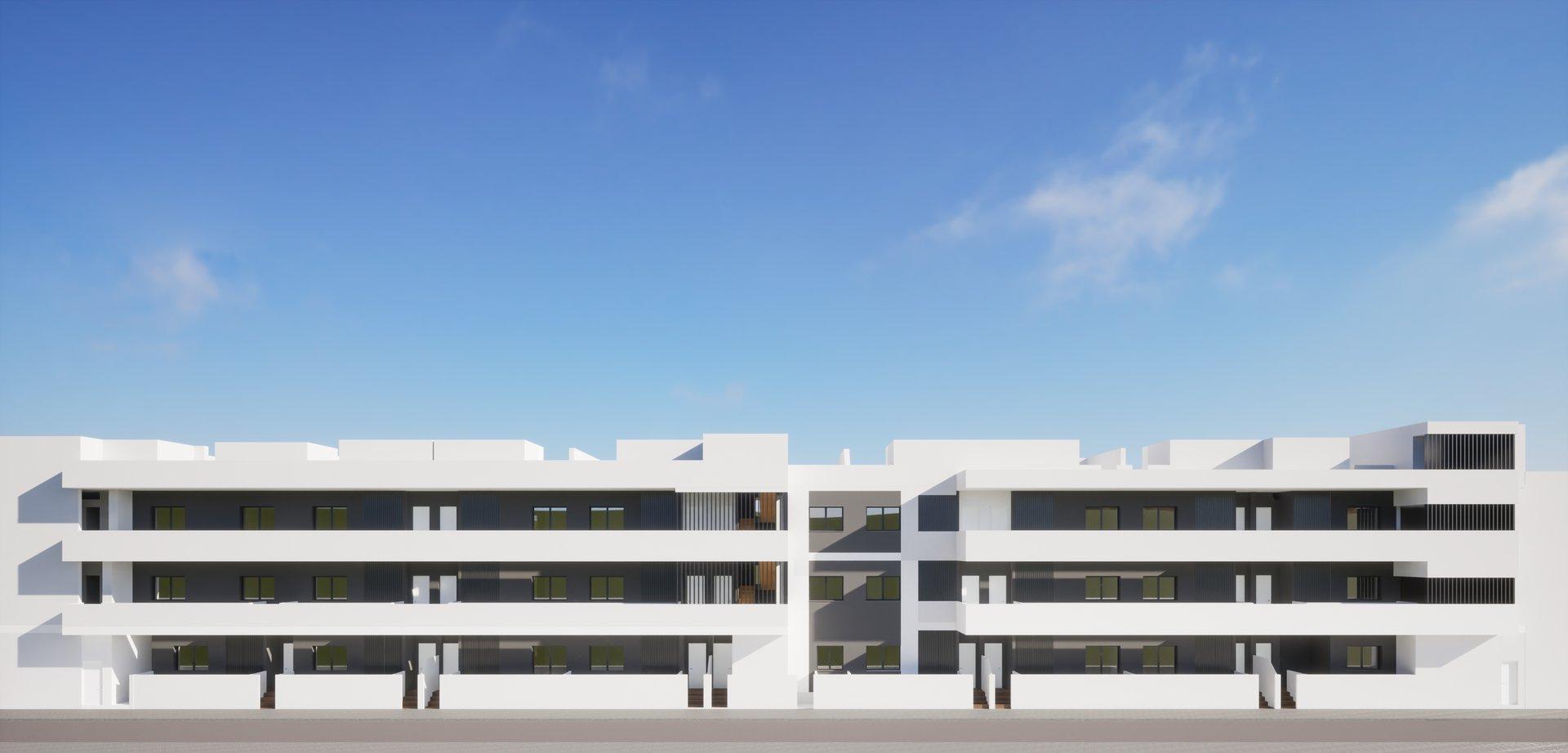 Entrance of the apartment in Pueblo 4, Benijofar (view 36)
