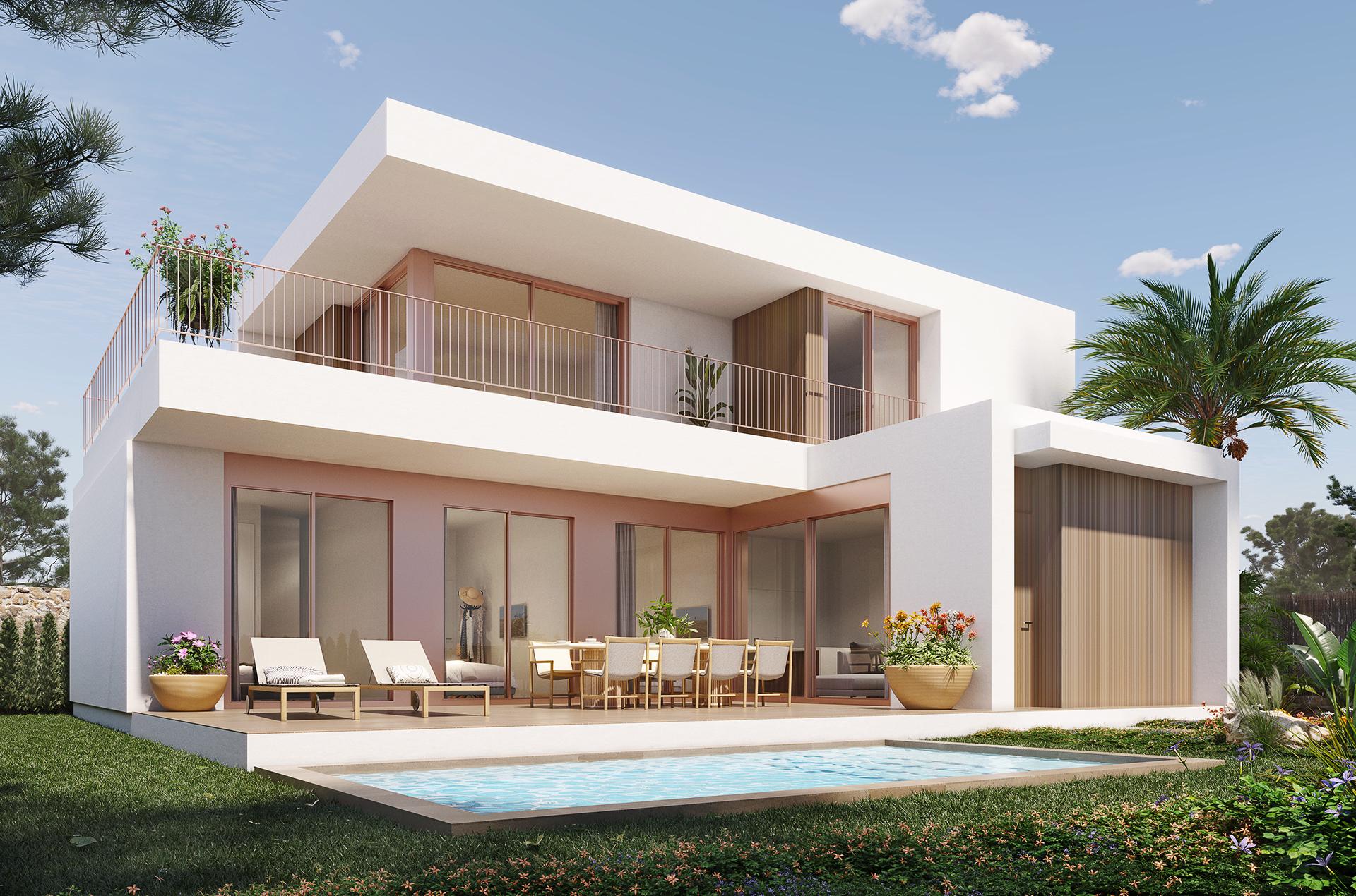 Kitchen in 3-bedroom new-build villa, Desamparados-Hurchillo-Torremendo, Orihuela