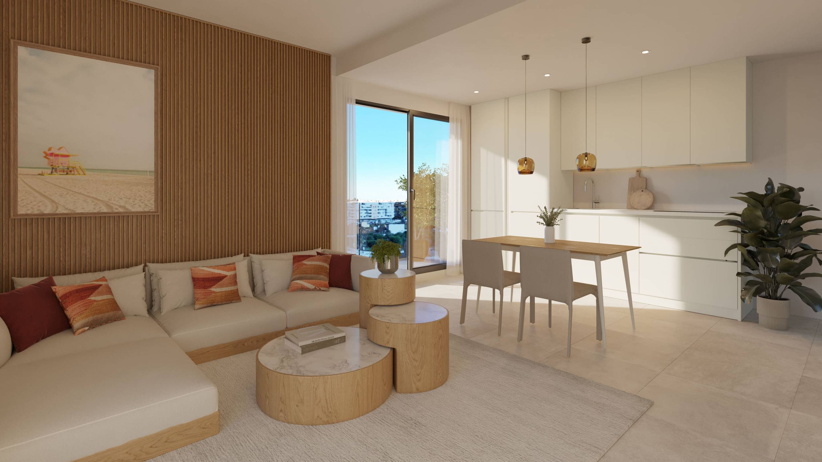 Bedroom in 1-bedroom apartment, Las Flores