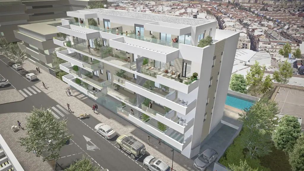 Another interior view of the penthouse, Las Flores