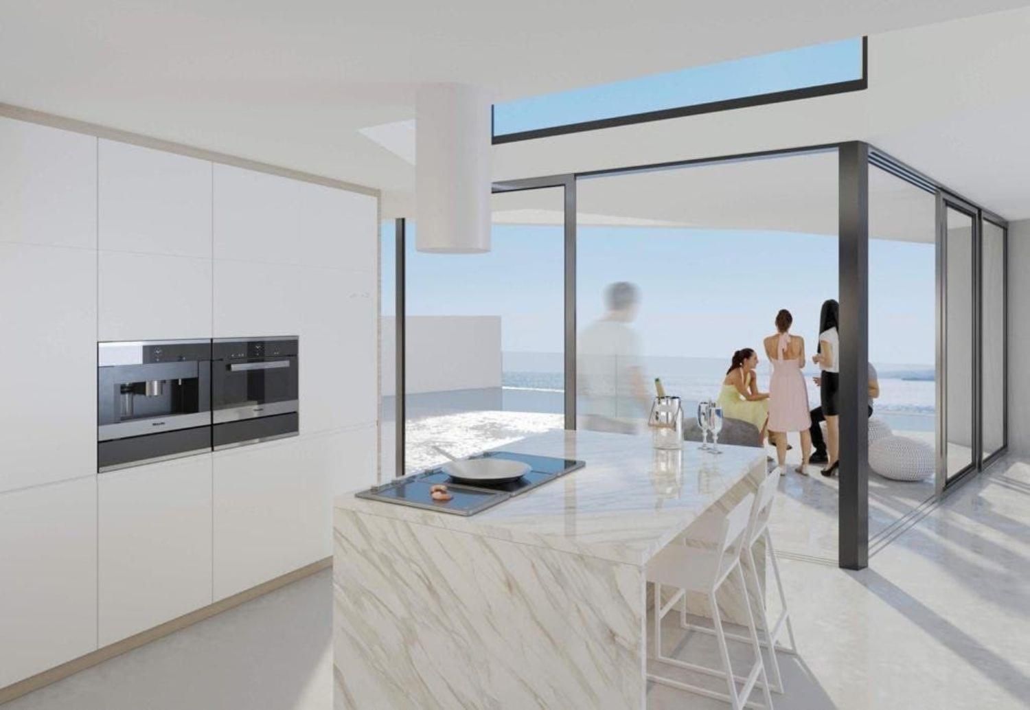 Kitchen in 3-bedroom villa, Alcassar, Benitachell