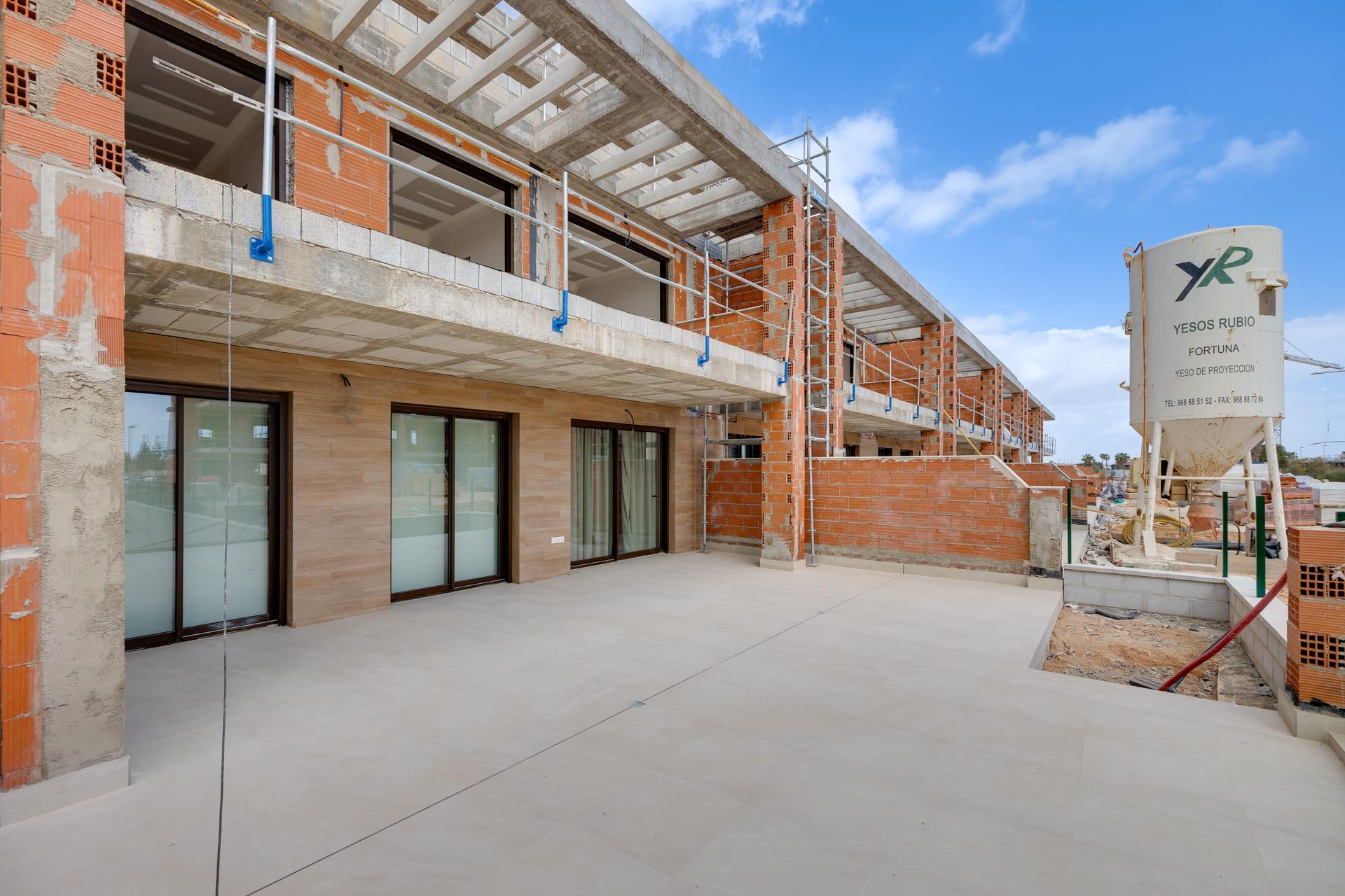 Upper-floor walkway in Serena Golf development