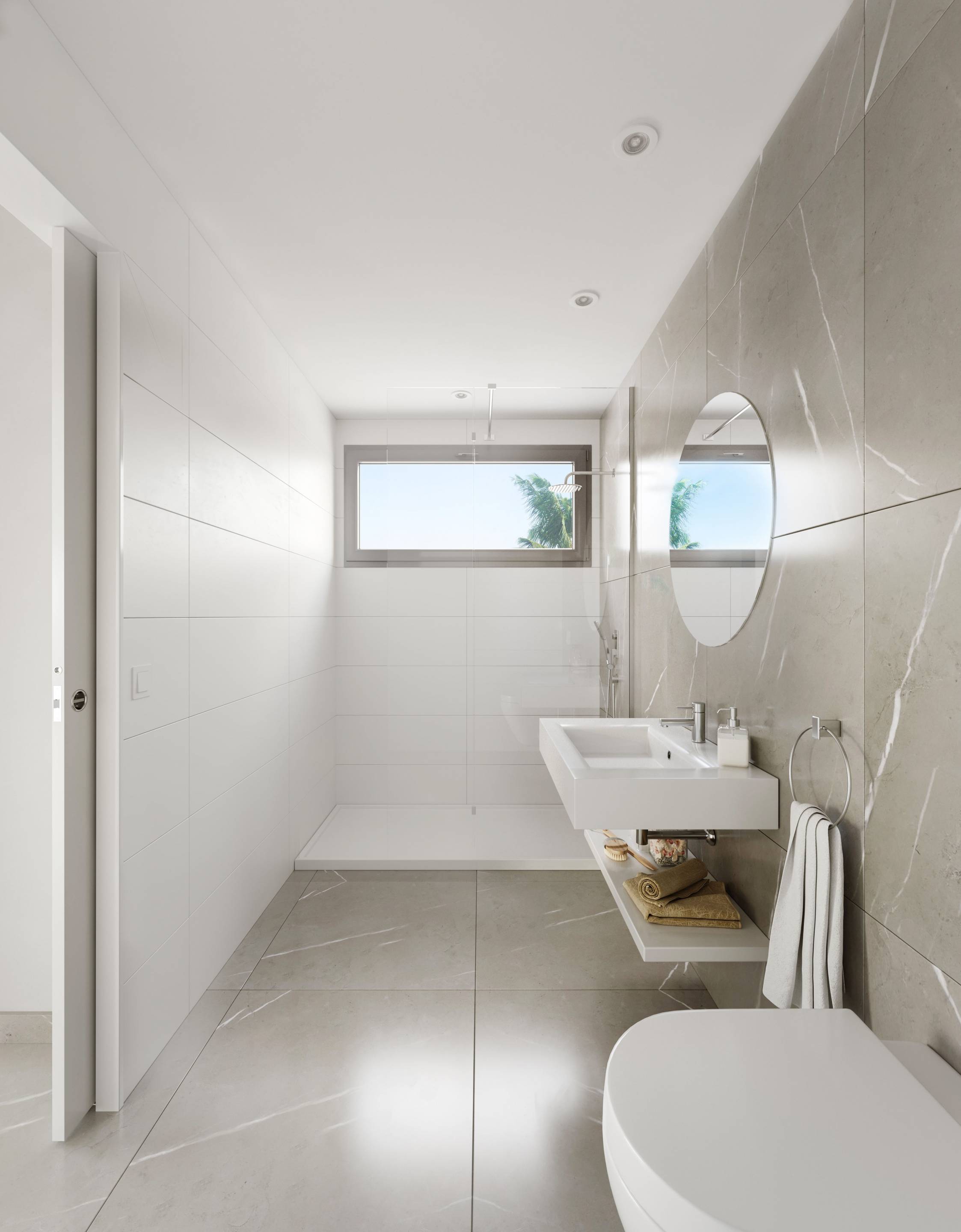 Third bedroom in new-build penthouse, Isla del Fraile, Águilas