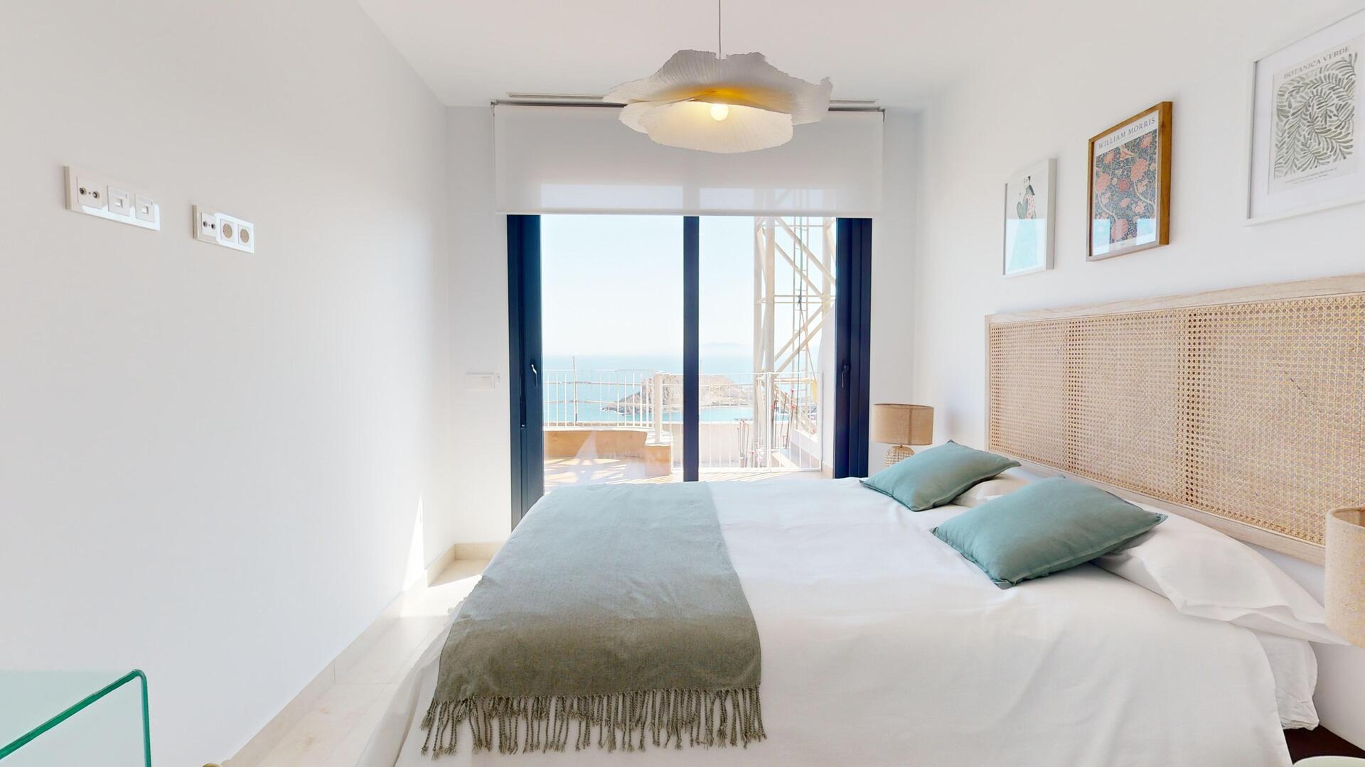 Additional interior view of new-build apartment, Isla del Fraile, Águilas