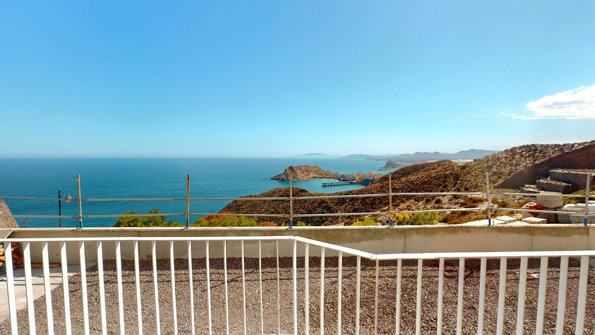 Stairwell of the apartment in Isla del fraile, ÁGuilas