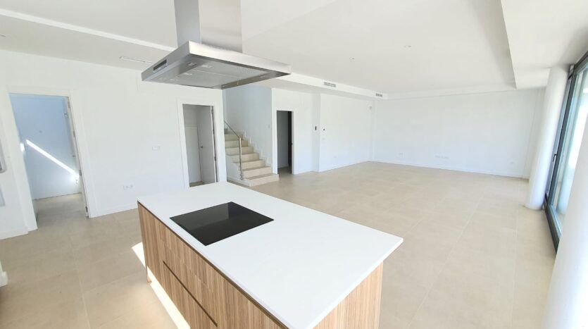 Terrace or outdoor area in new-build villa, El Castillo, Manilva