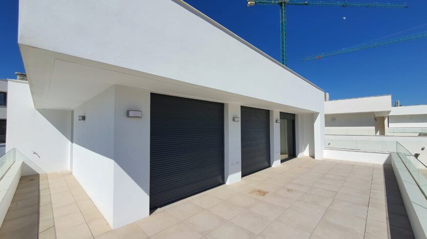 Interior finish detail in new-build villa, El Castillo, Manilva