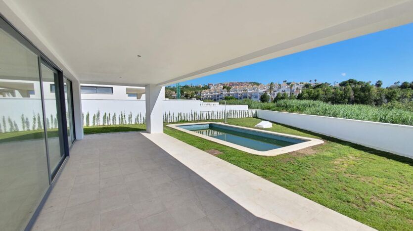 Floor plan or layout view, 4-bedroom villa, El Castillo, Manilva