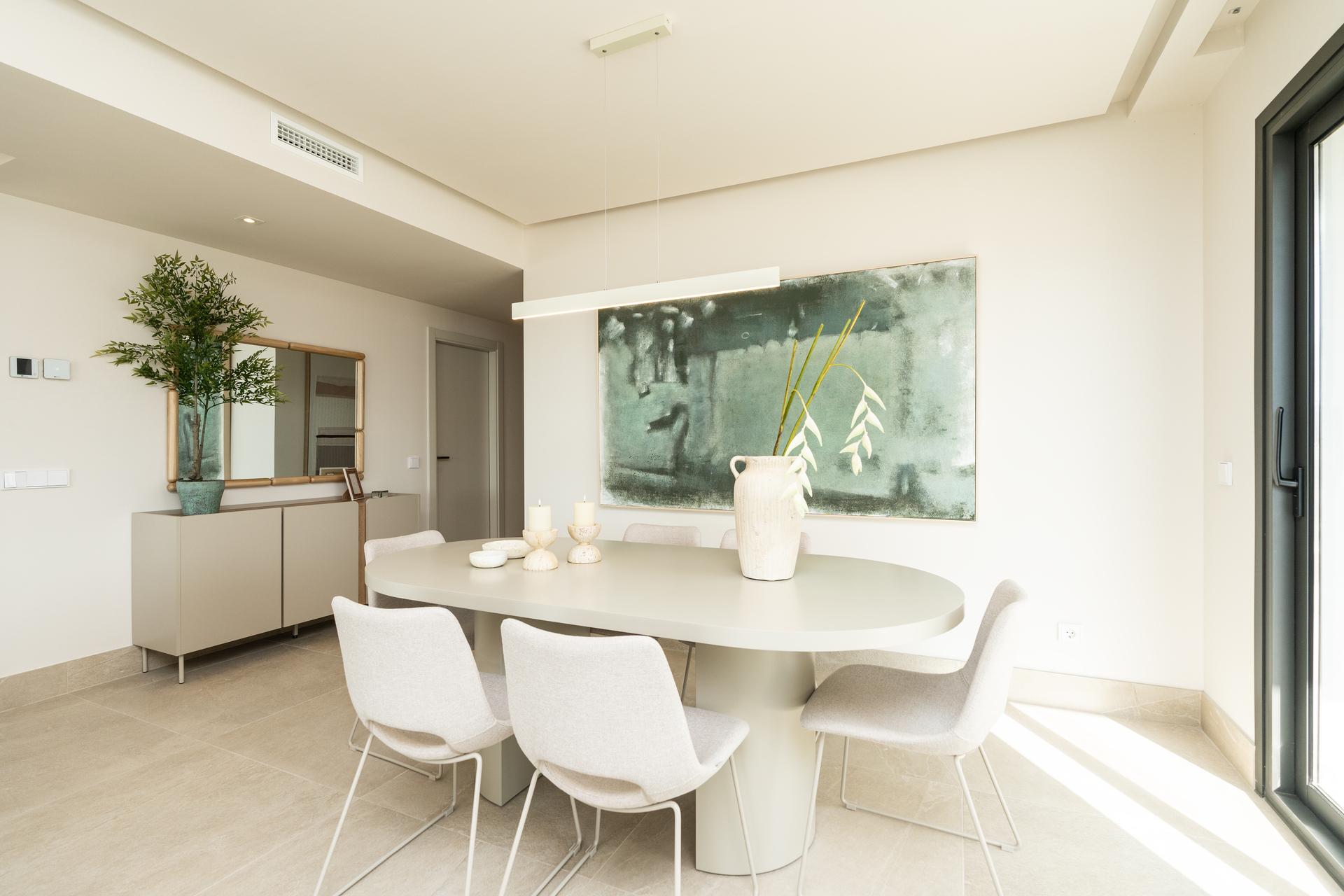 Kitchen detail showing worktops and appliances, El Paraíso, Benahavis