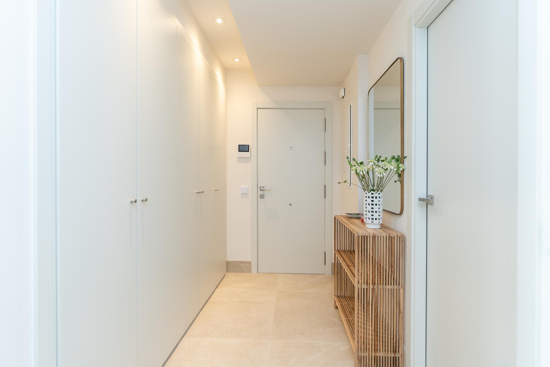 Communal area at ground level of two-storey development, El Paraíso, Benahavis
