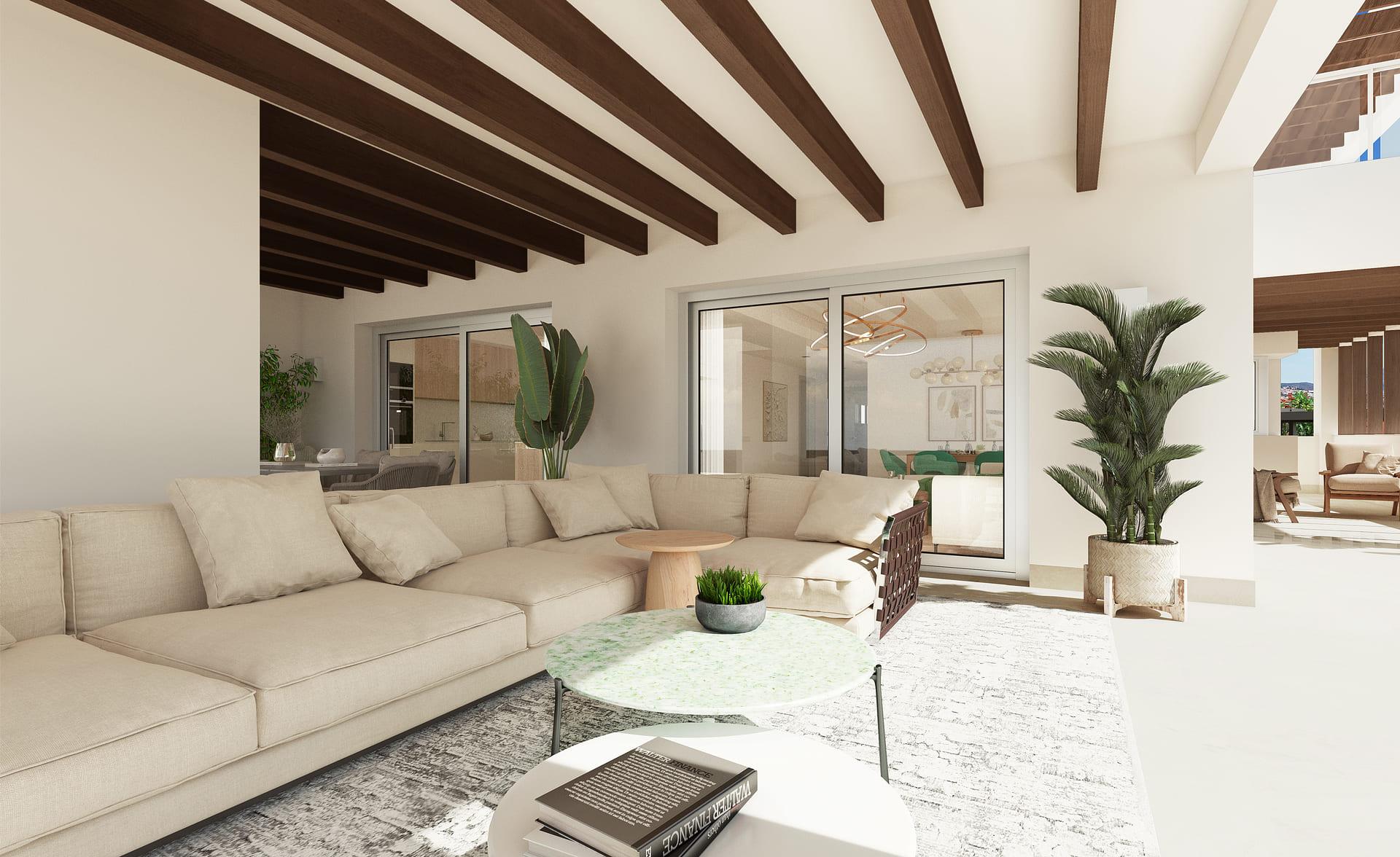 Third bedroom in new-build apartment, El Paraíso, Benahavis