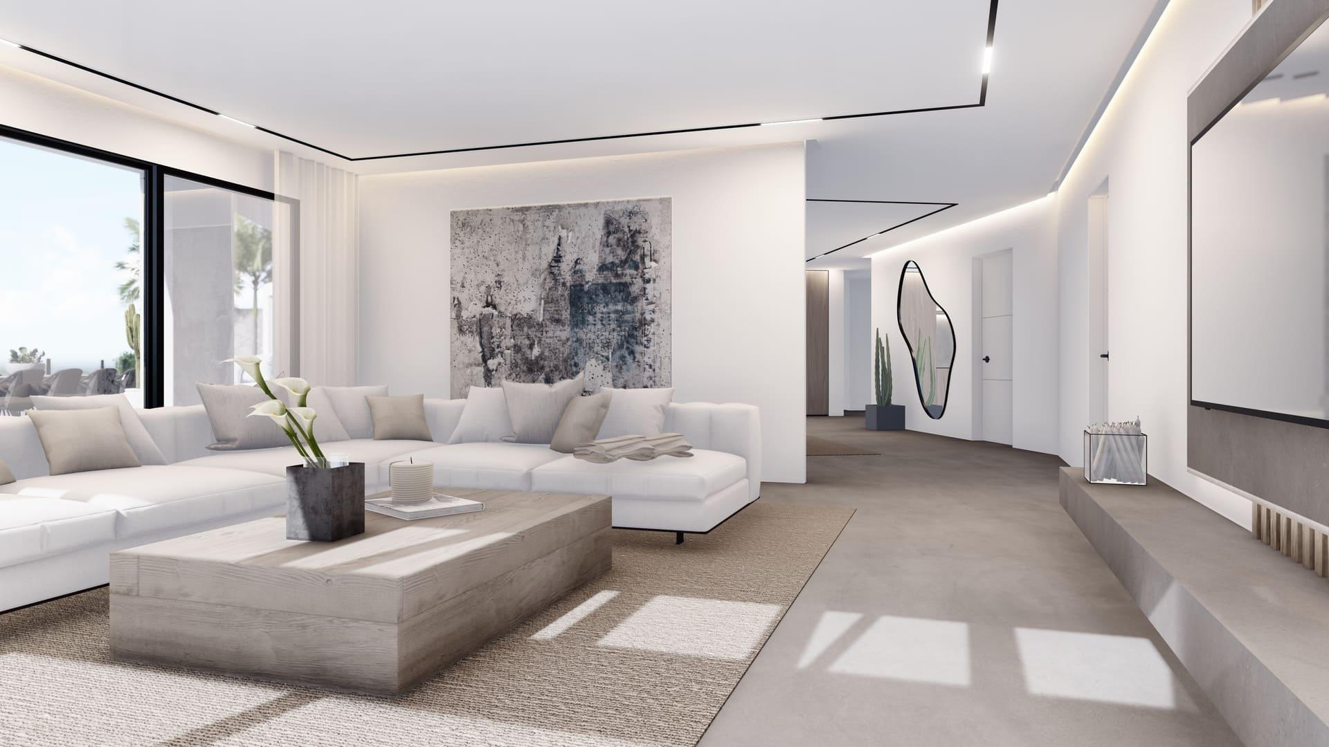 Ground-floor WC in new-build villa, Santa María, Marbella