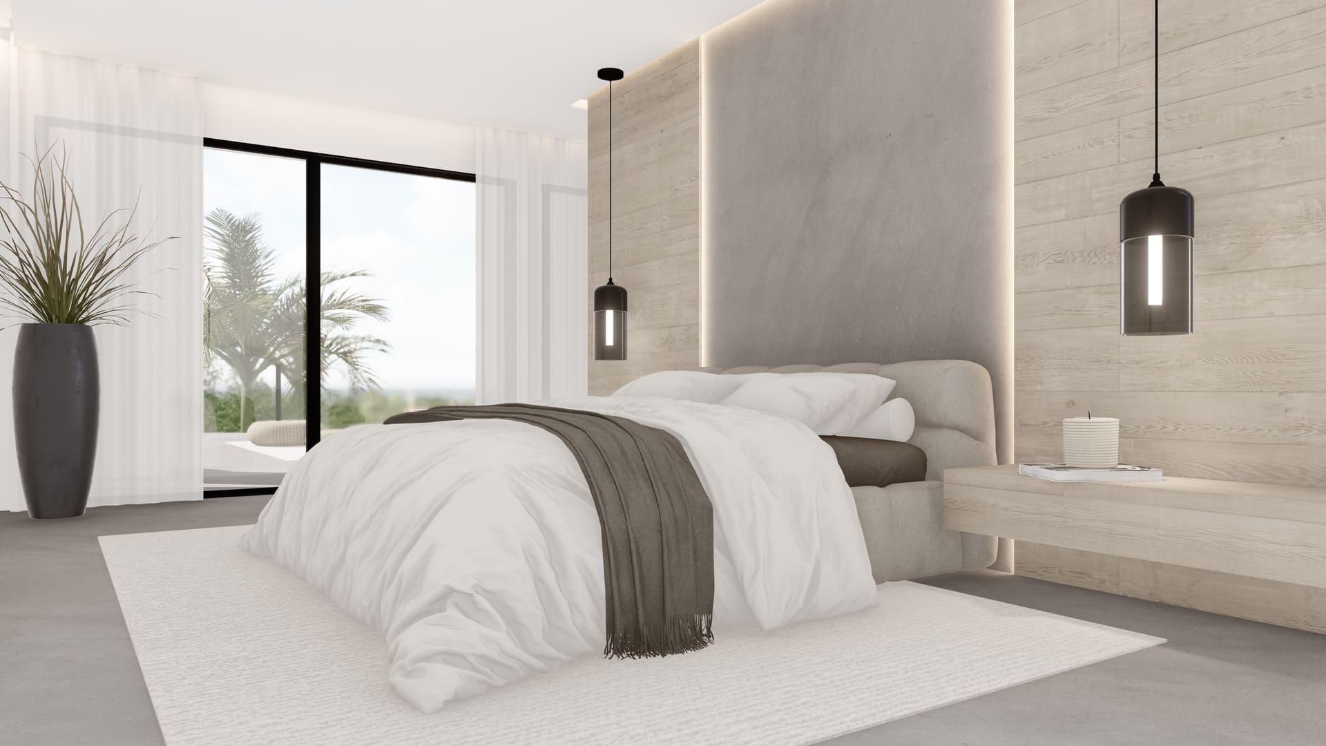 Upper-floor landing in 4-bedroom villa, Santa María, Marbella