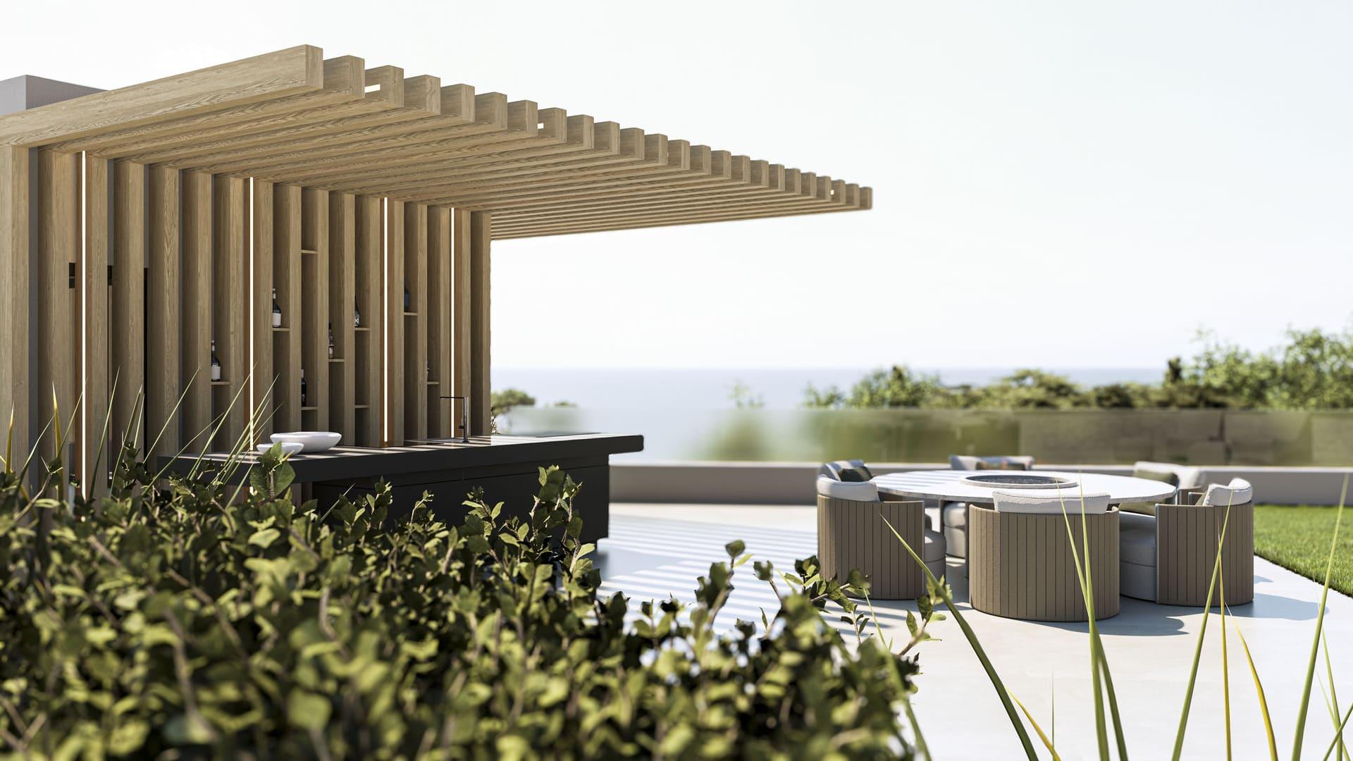 Third bedroom in new-build villa, Santa María, Marbella
