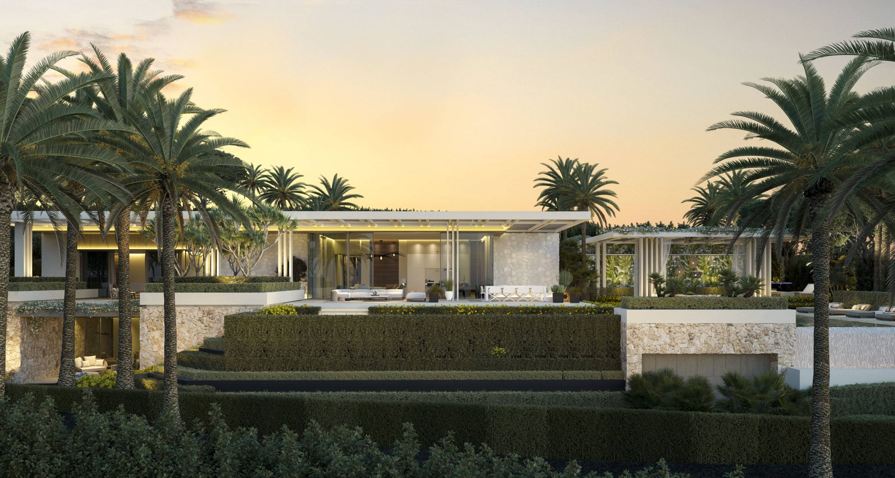 Kitchen in 7-bedroom new-build villa, Las Brisas, Marbella