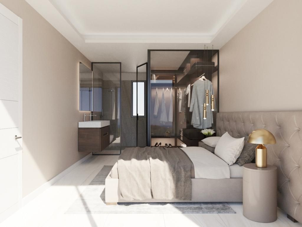 Living area in 3-bedroom apartment, Zona Pueblo