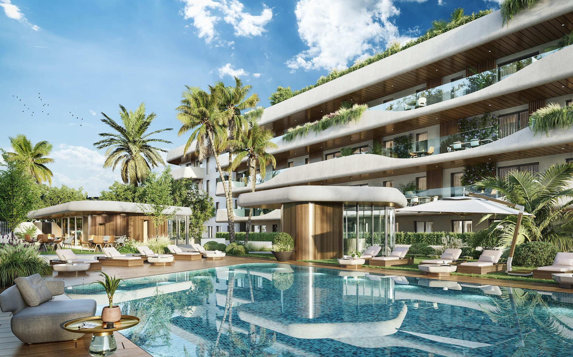 Main bedroom in 3-bedroom penthouse on 4th floor, San Pedro, Marbella
