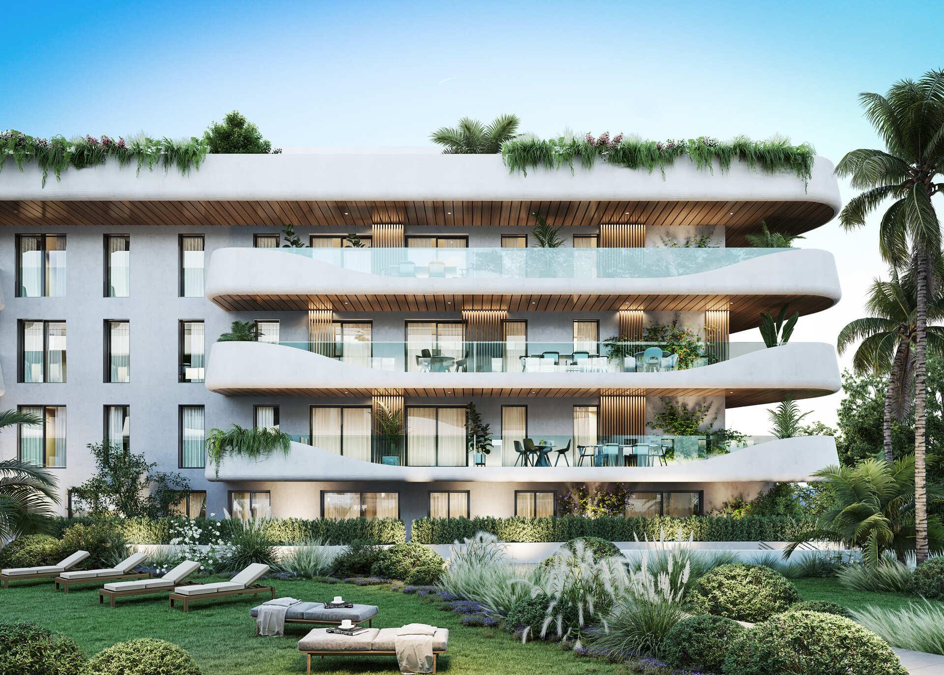 Second bedroom in 3-bedroom new-build penthouse, San Pedro, Marbella