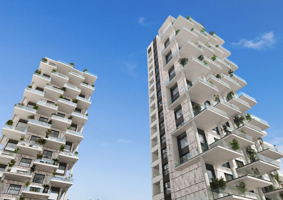 Floor plan view of 107m2 apartment layout, Playa Arenal-Bol, Calpe