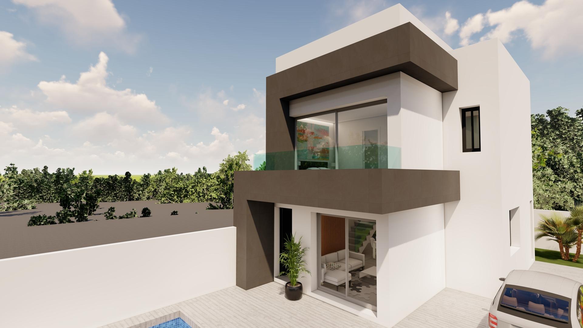 Master bedroom with fitted furniture in villa, Comunidad Valenciana