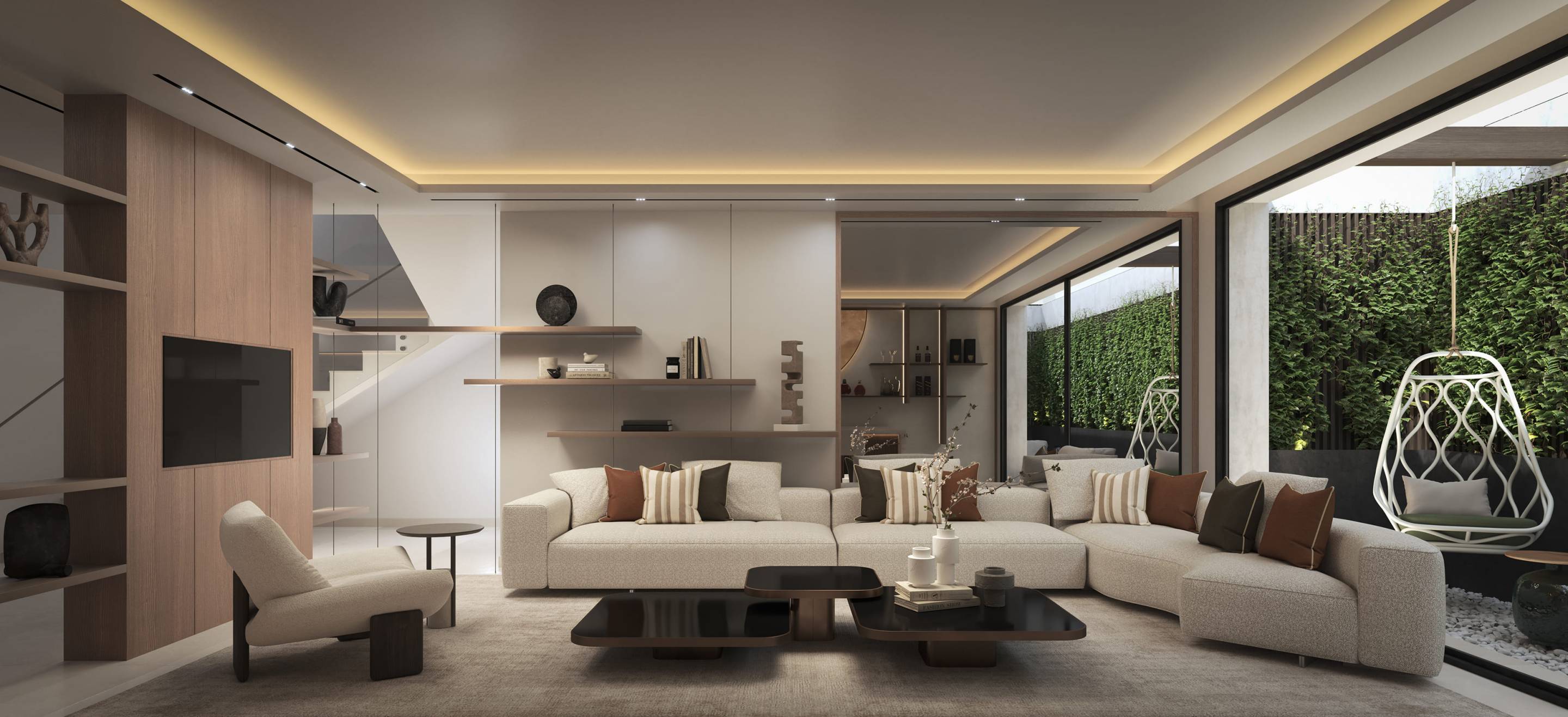 Master bedroom in 4-bedroom villa, Whater Gardens, Estepona