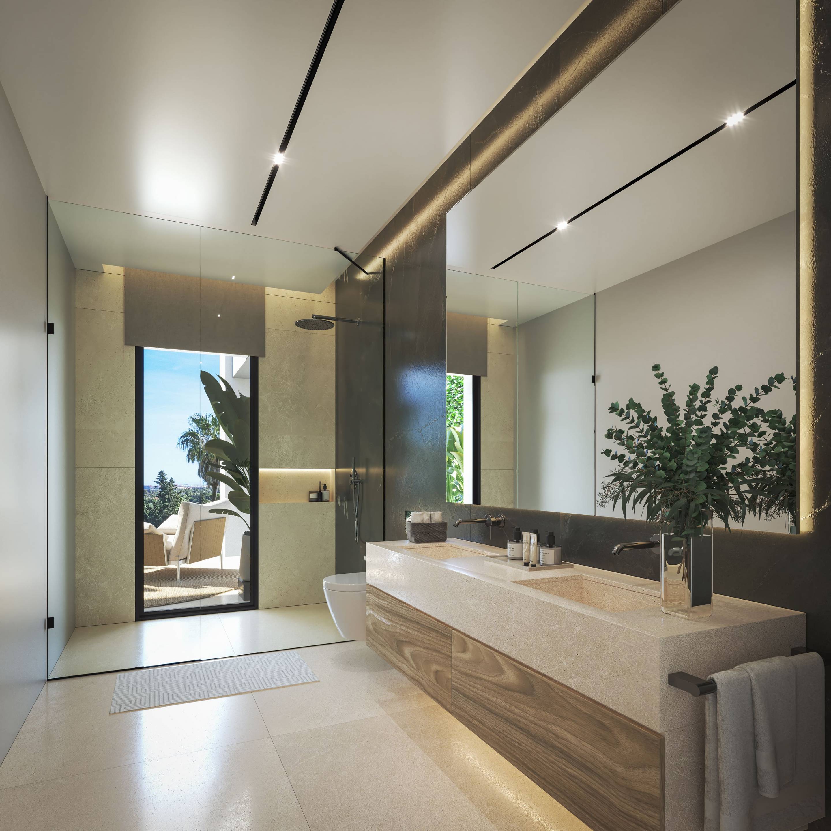 Fourth bedroom in new-build villa, Whater Gardens, Estepona