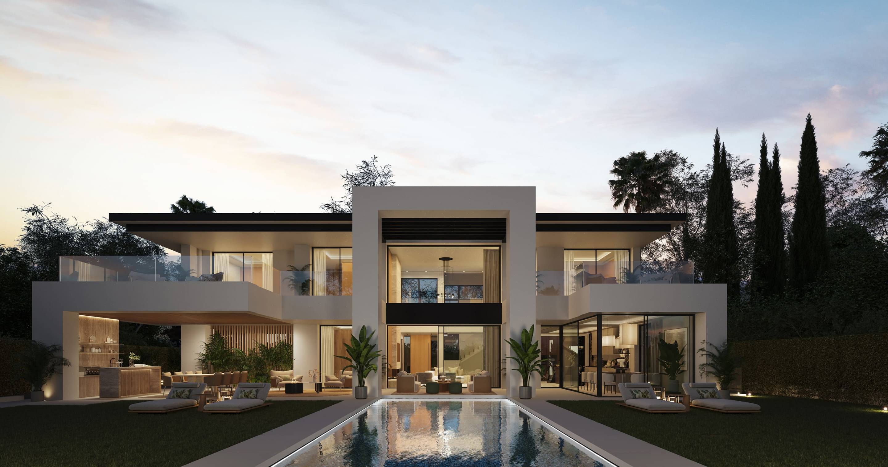 Detail of flooring and finishes, 4-bedroom villa, Whater Gardens