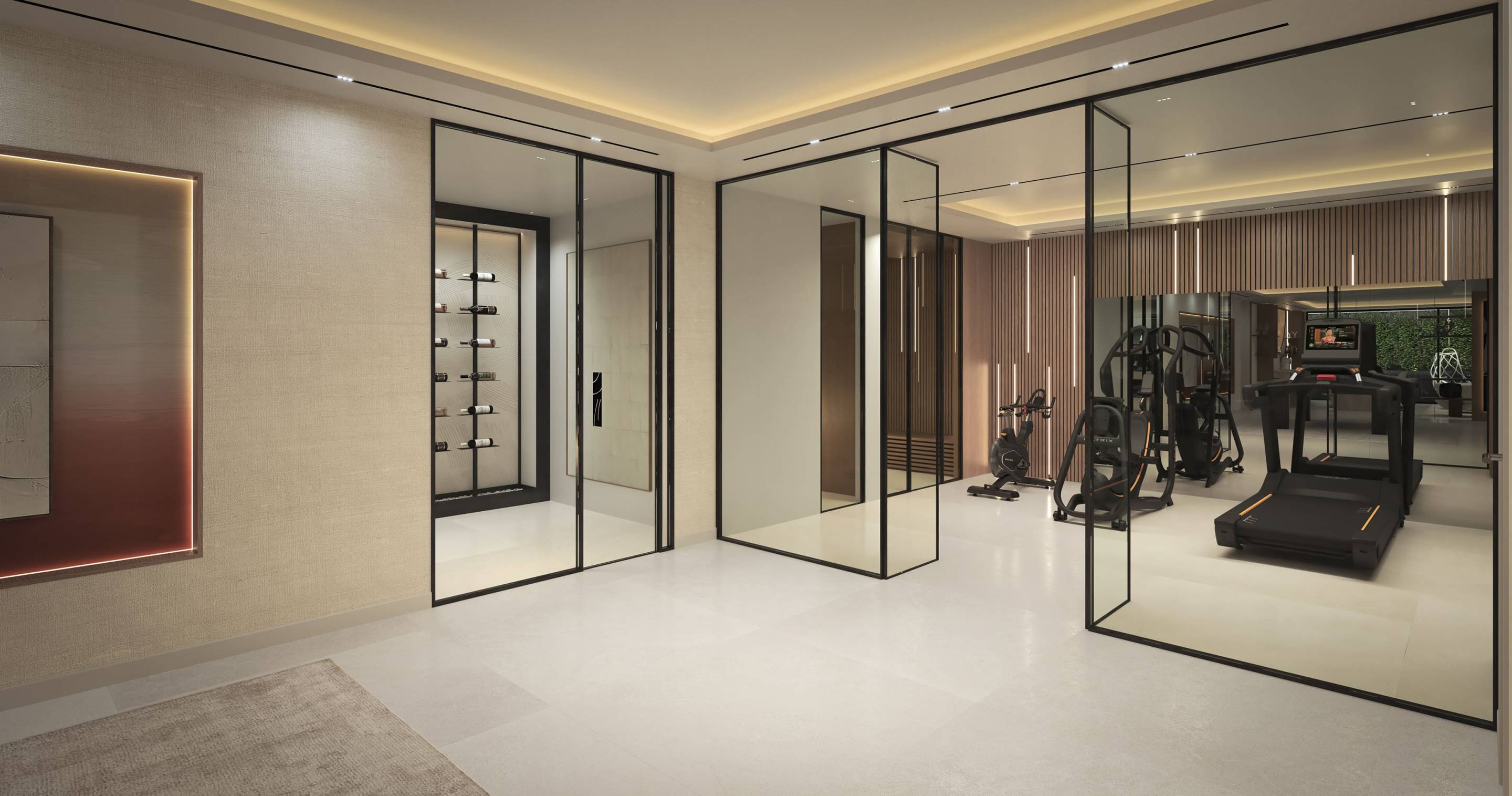 Ground floor entrance and hallway, 4-bedroom villa, Whater Gardens